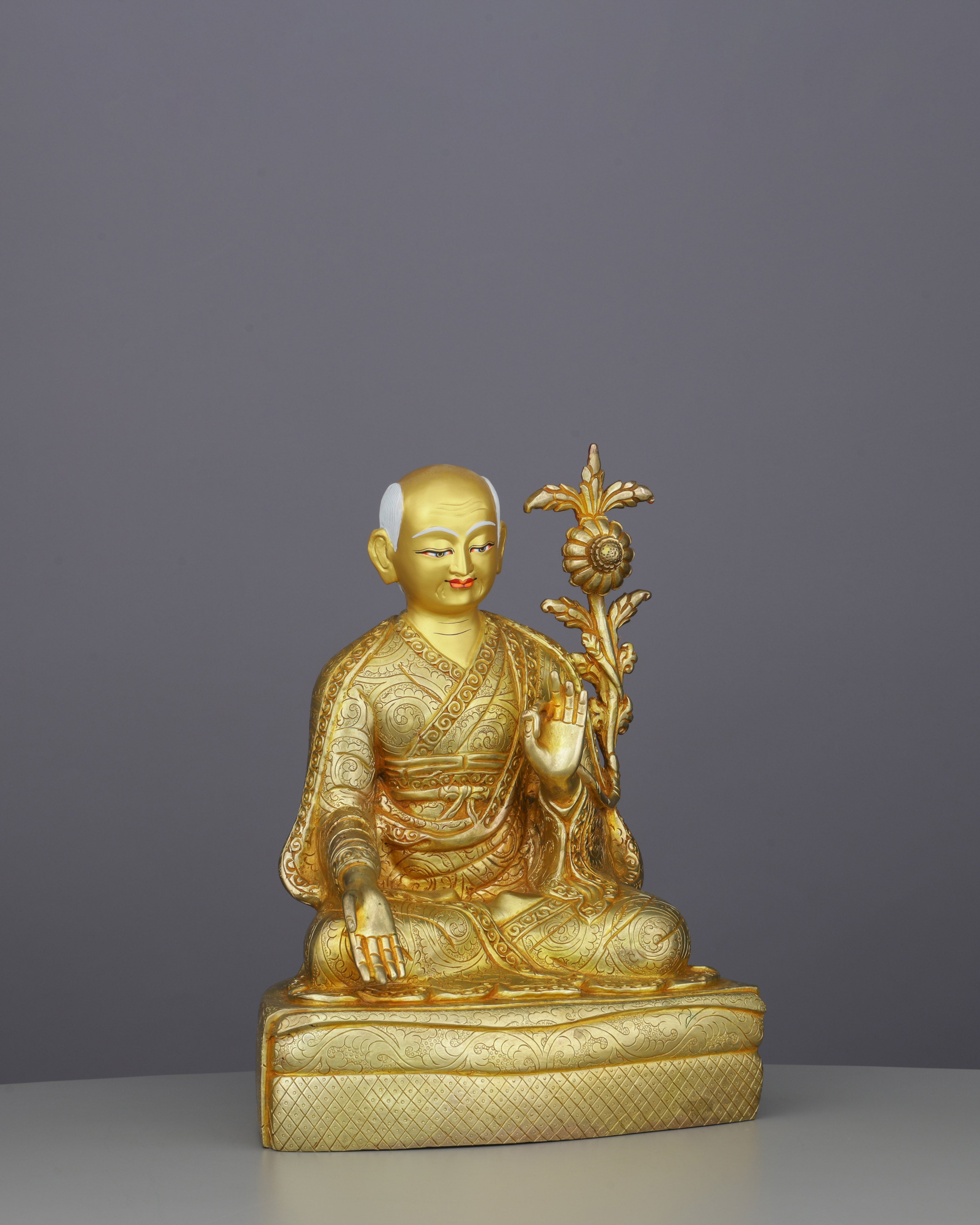 Handcrafted Sachen Kunga Nyingpo Statue | Founder of the Glorious Sakya Tradition