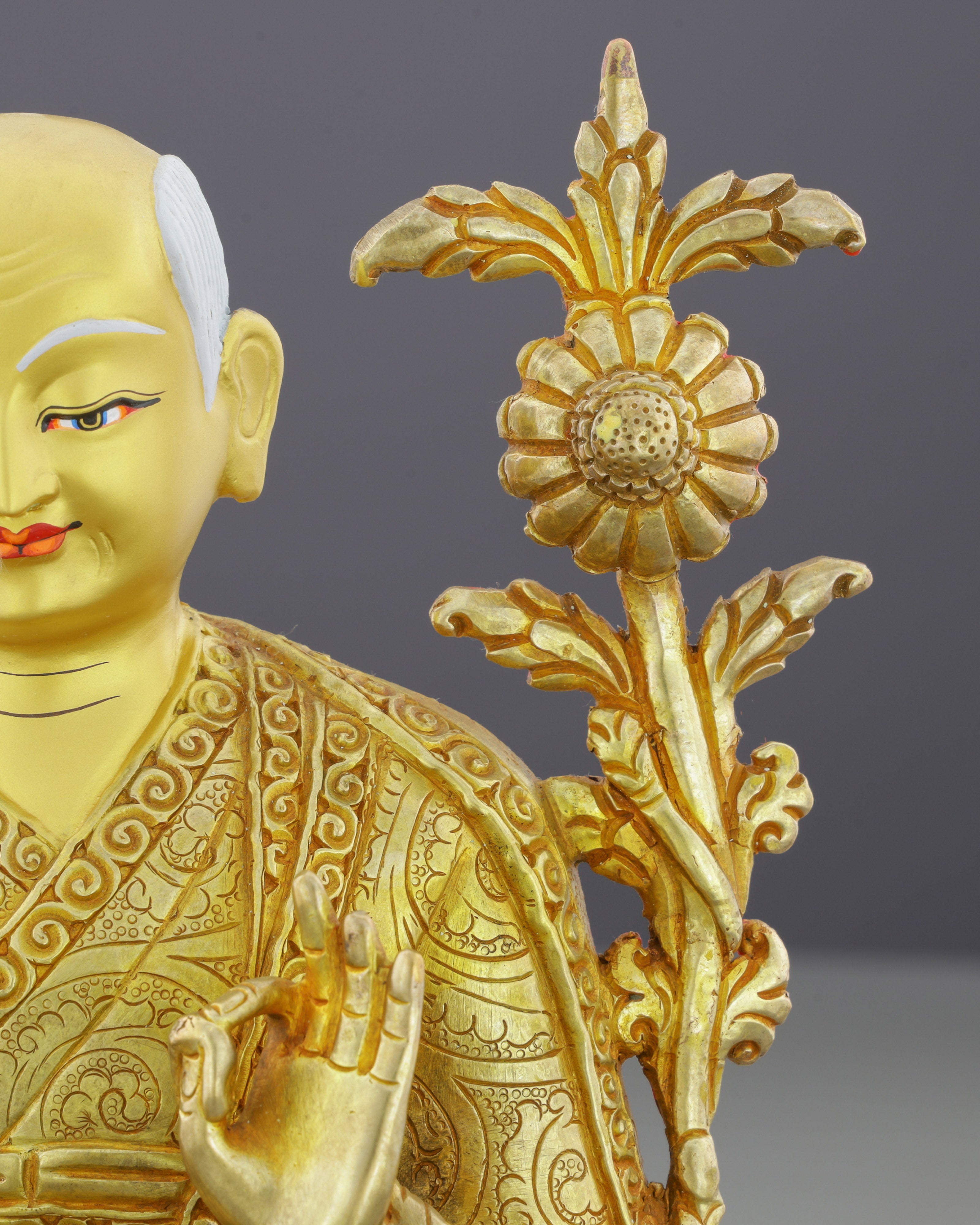 Handcrafted Sachen Kunga Nyingpo Statue | Founder of the Glorious Sakya Tradition