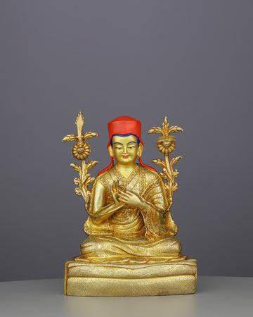 Brilliant Scholar | Handcrafted Shakya Pandita Statue