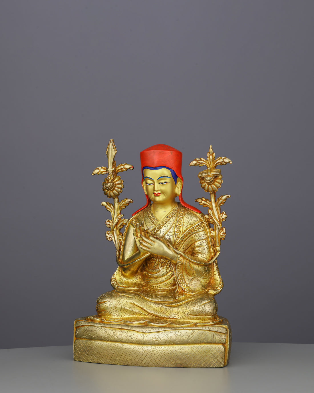 Brilliant Scholar | Handcrafted Shakya Pandita Statue - Handcrafted Buddhist Statue - Authentic Sacred Art