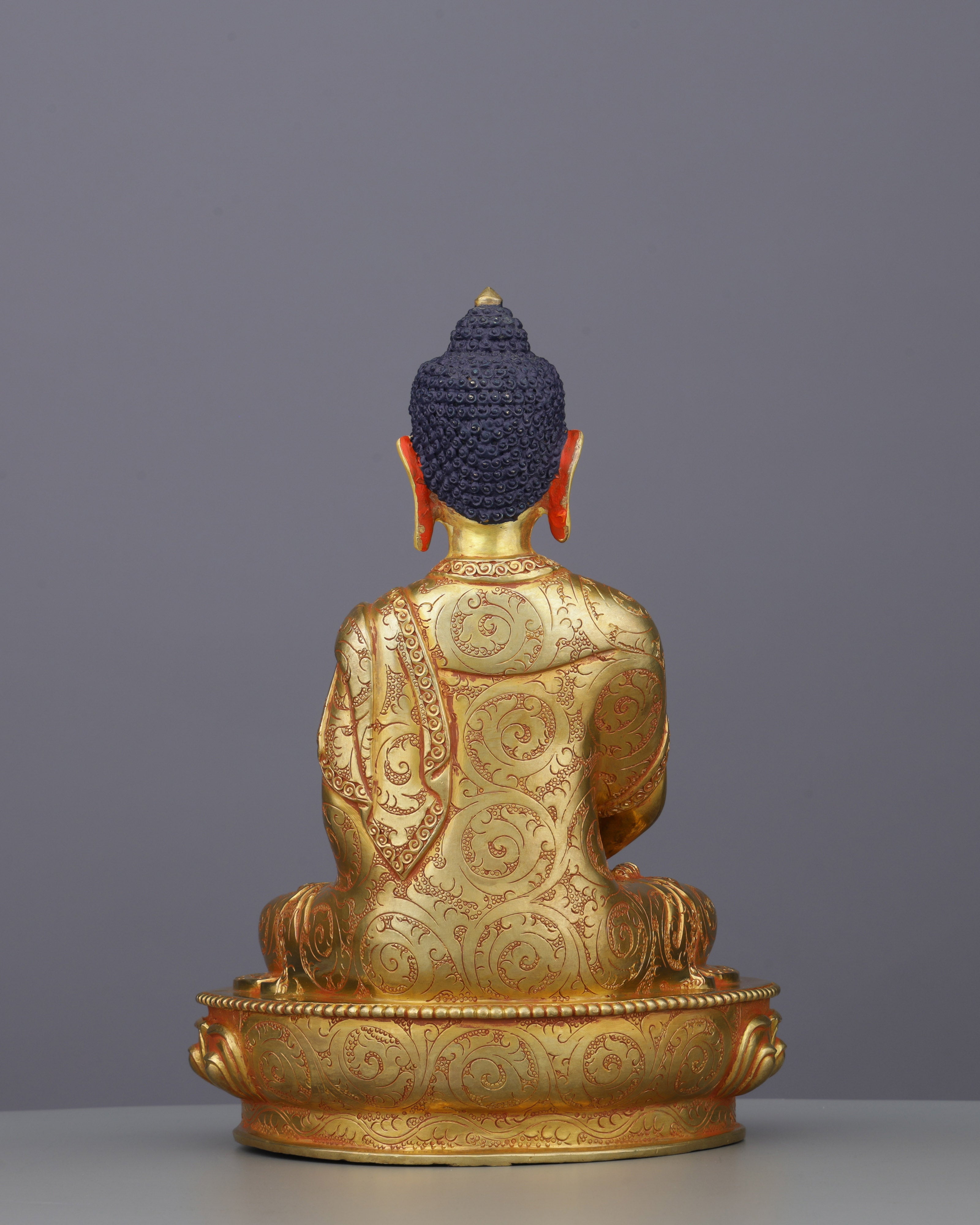 Luminous 24K Gold Gilded Amitabha Buddha | Lord of Infinite Light