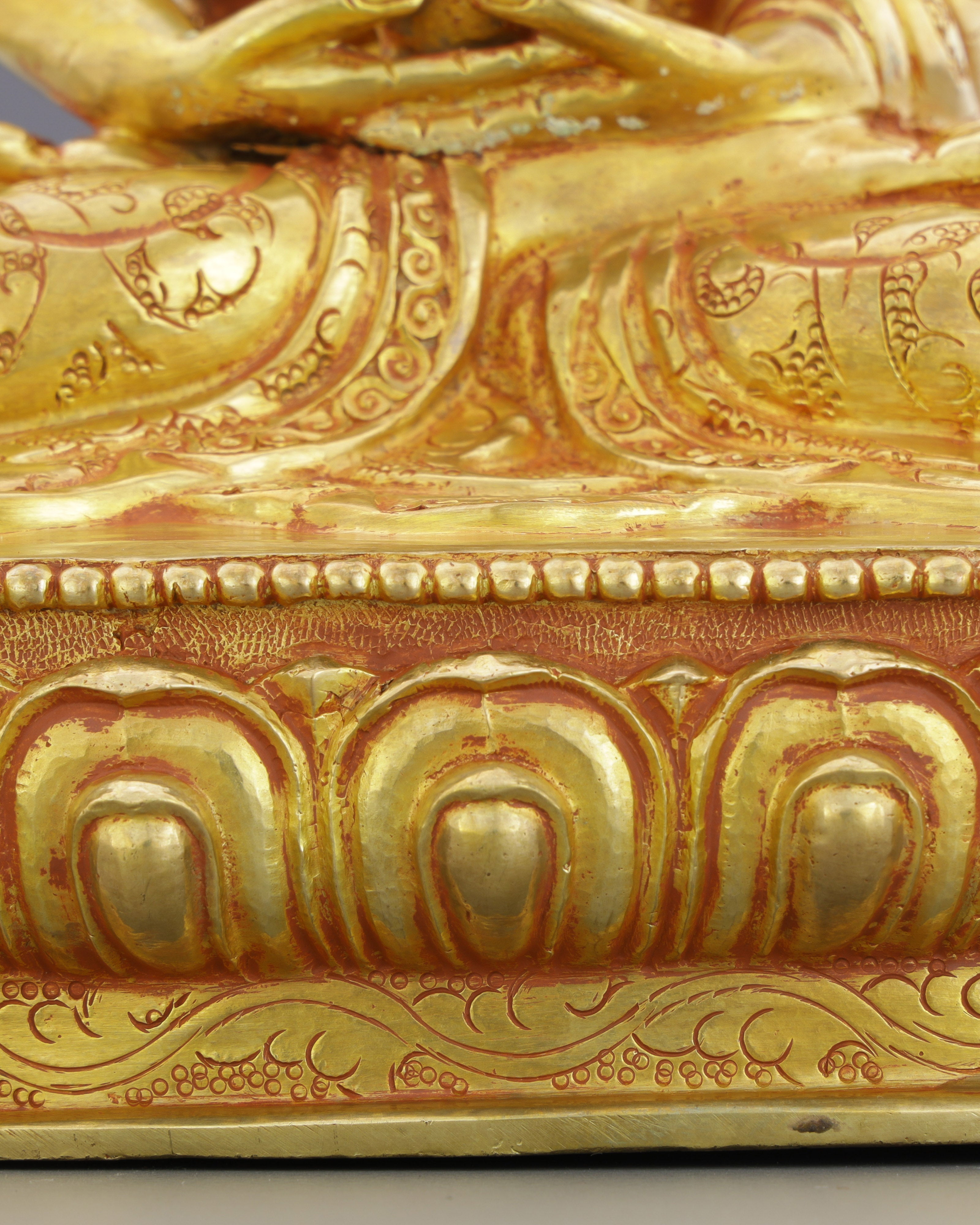 Luminous 24K Gold Gilded Amitabha Buddha | Lord of Infinite Light