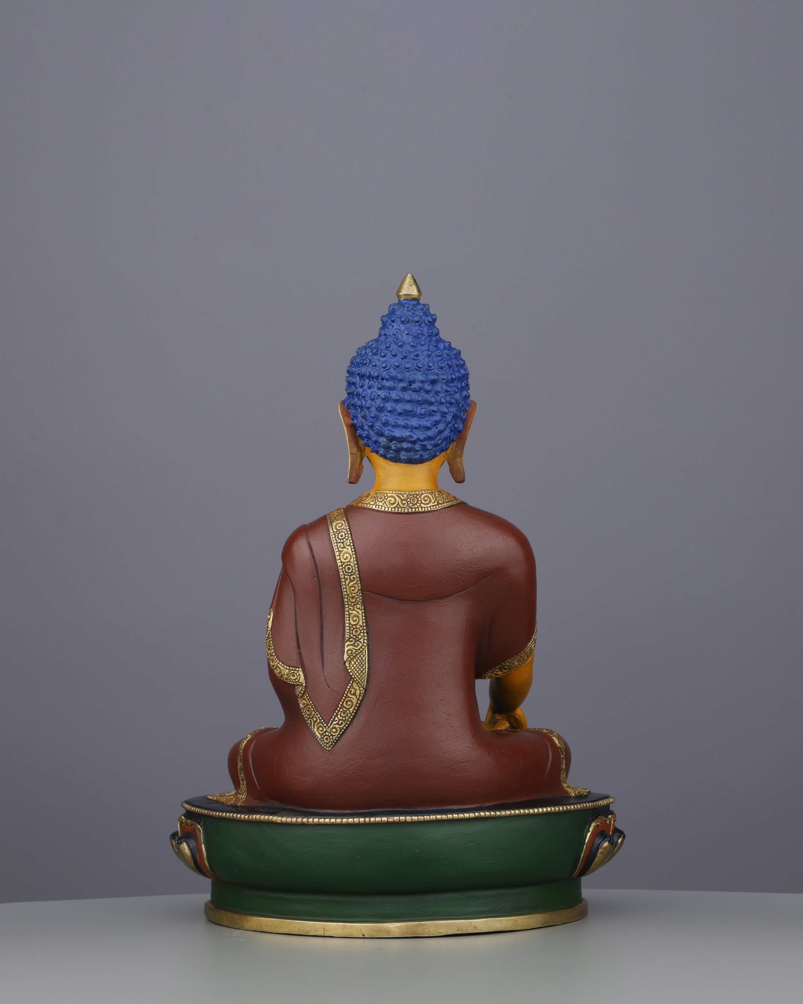 Magnificent 24K Gold Gilded Shakyamuni Buddha | The Awakened One