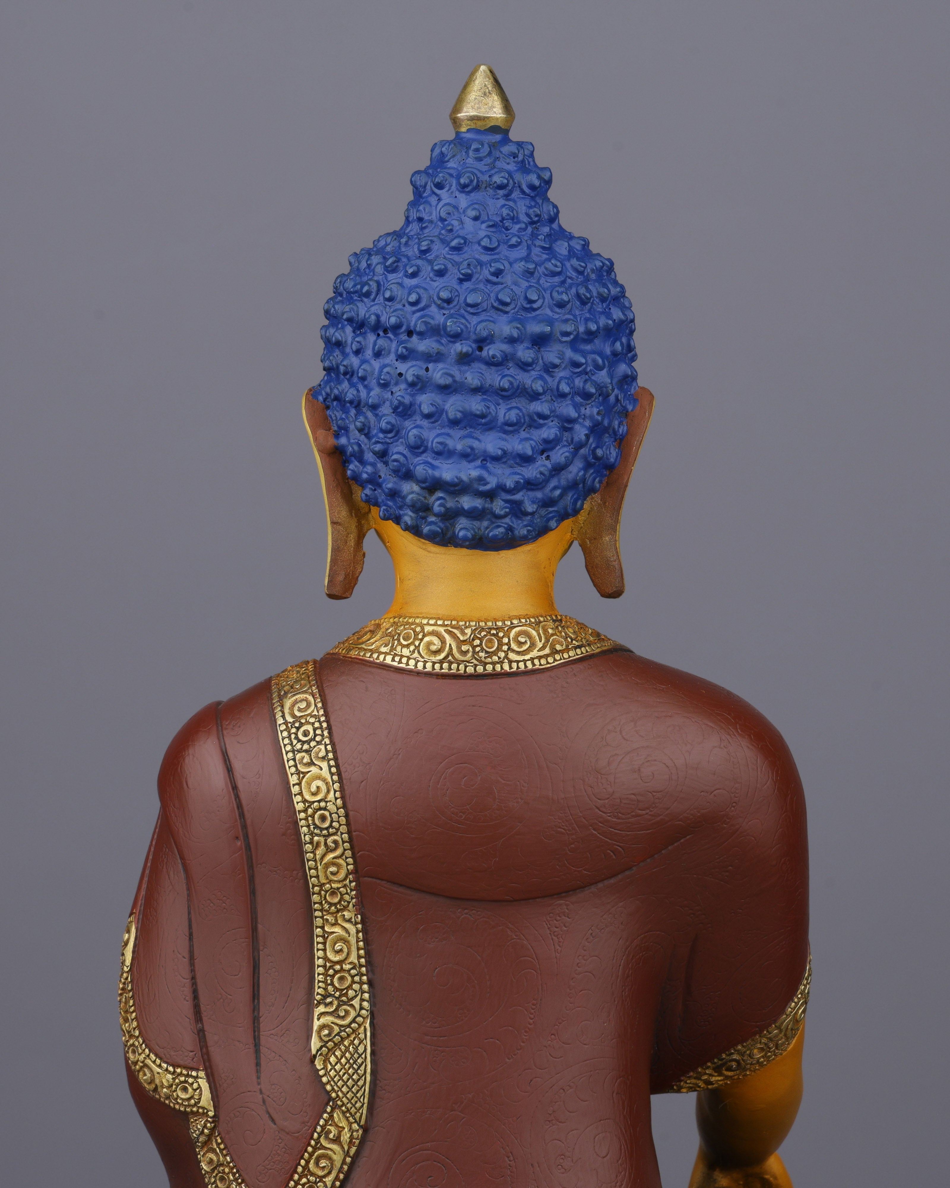 Magnificent 24K Gold Gilded Shakyamuni Buddha | The Awakened One