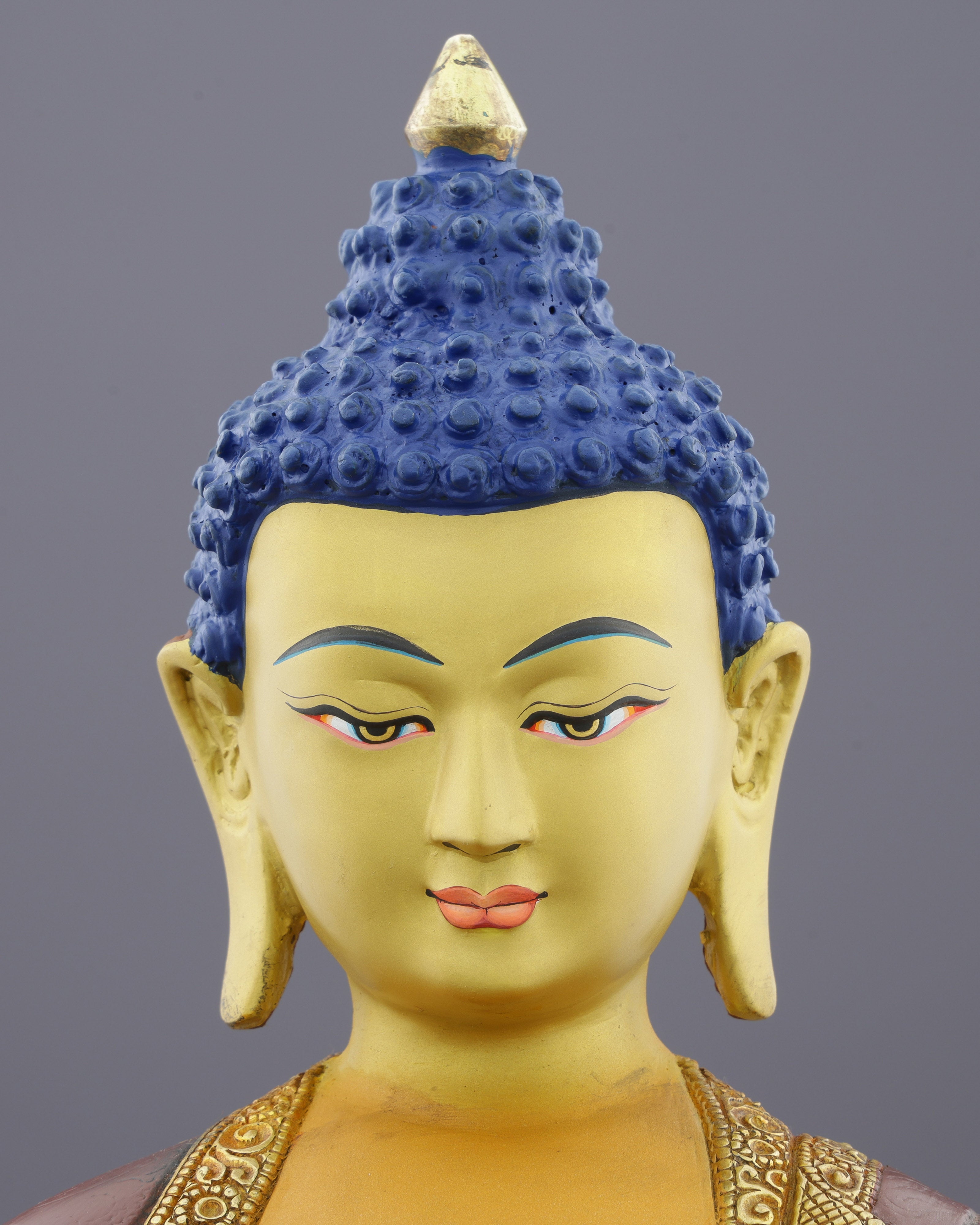 Magnificent 24K Gold Gilded Shakyamuni Buddha | The Awakened One