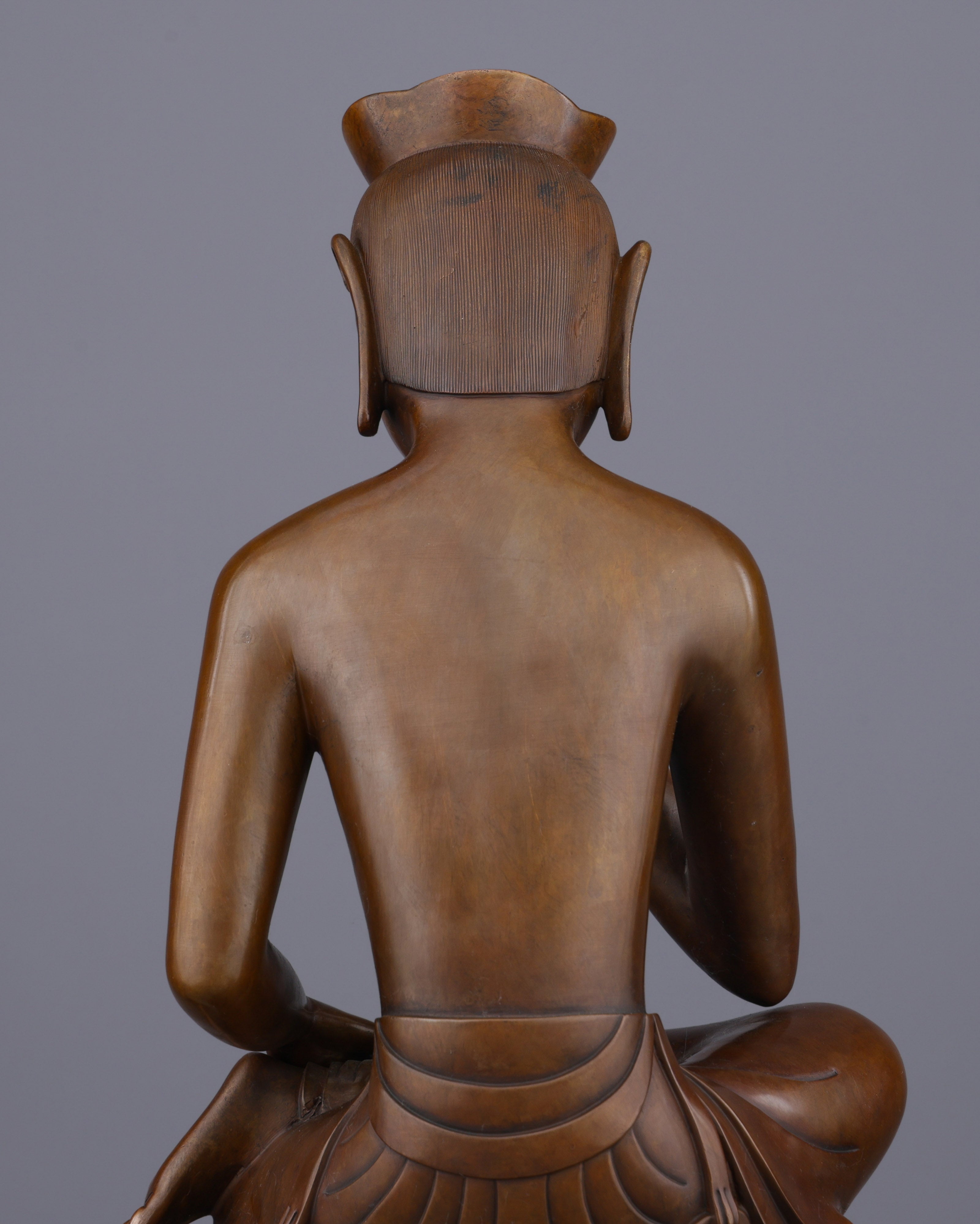 The Buddha of Tomorrow | Magnificent Oxidized Maitreya Statue