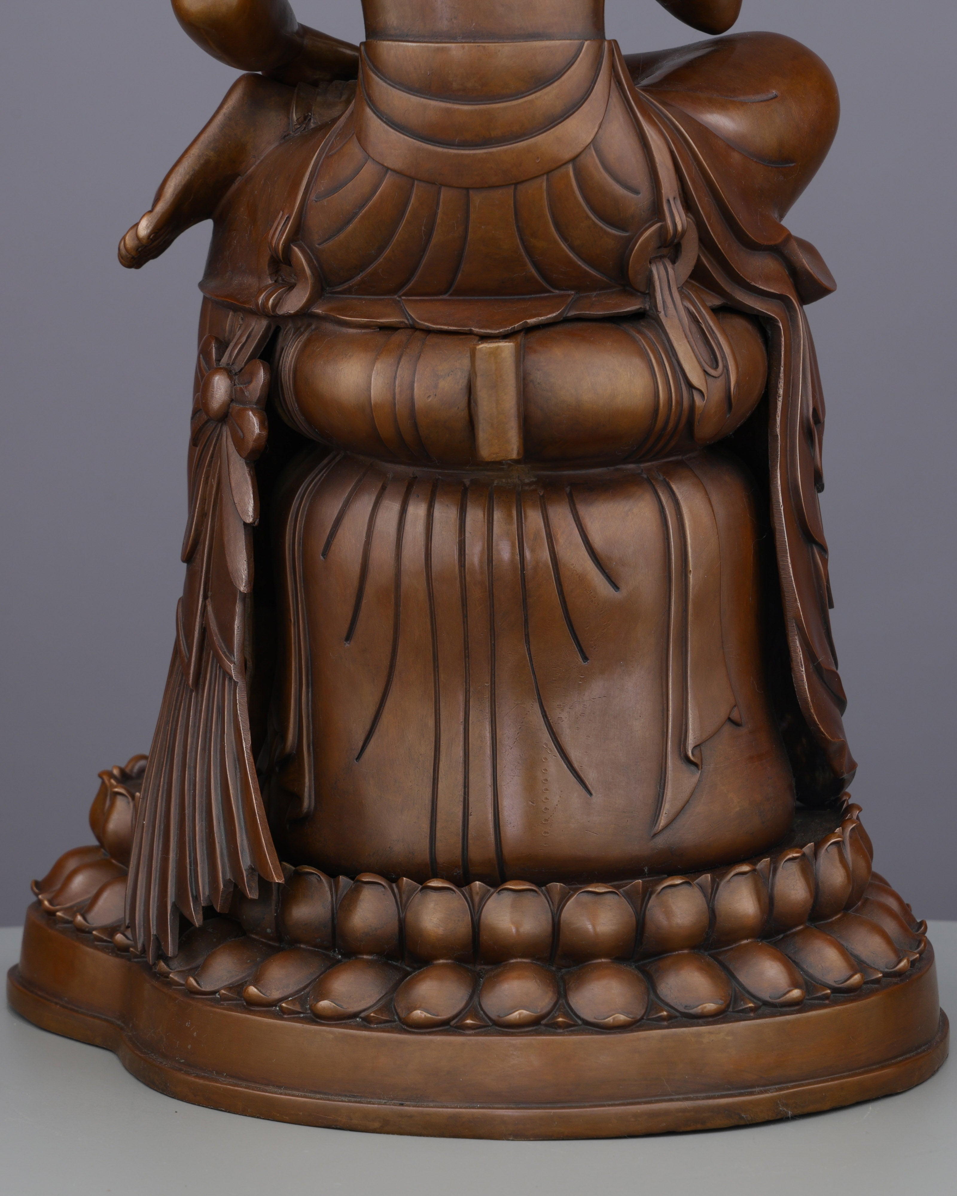 The Buddha of Tomorrow | Magnificent Oxidized Maitreya Statue