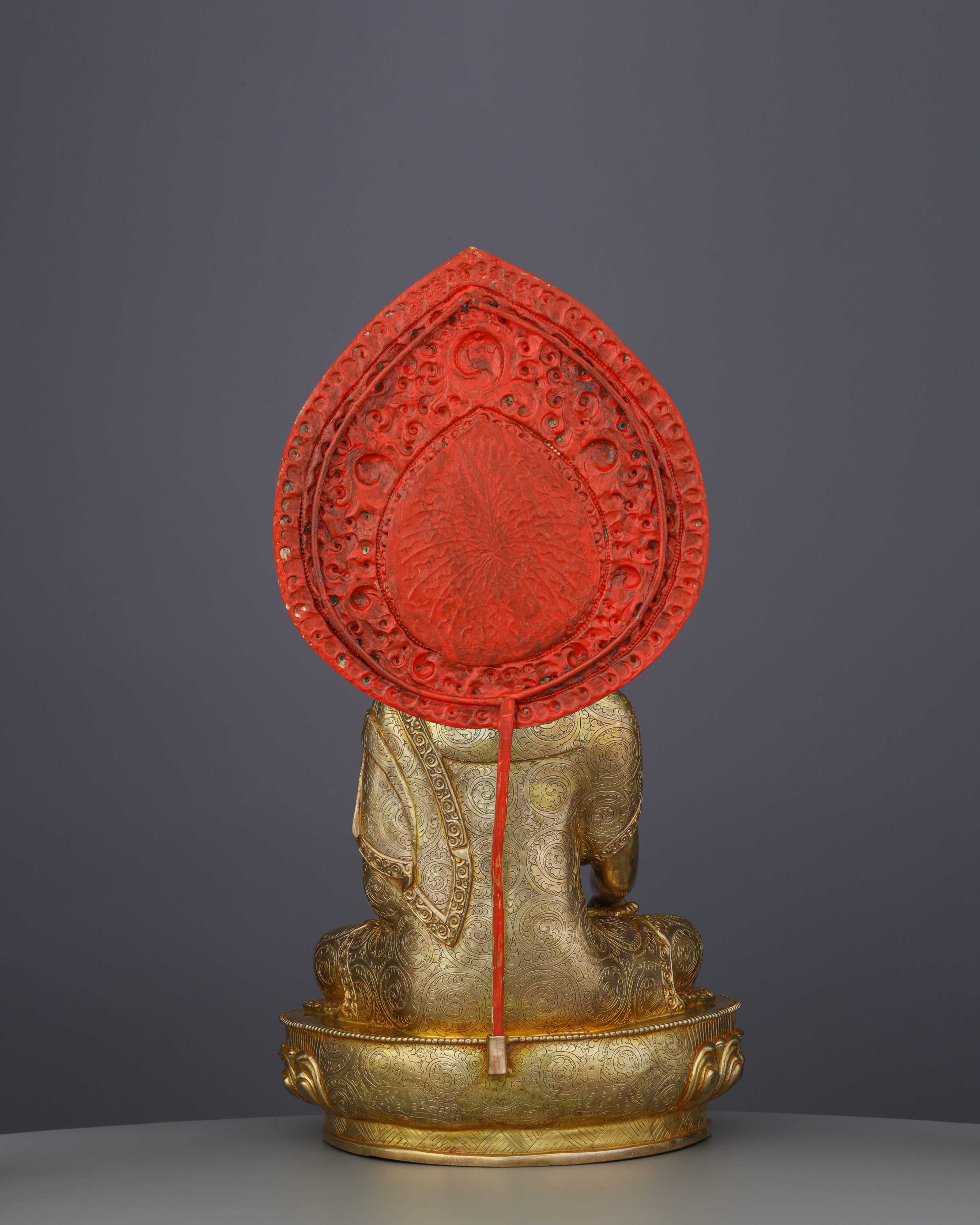 Magnificent Sakyamuni Buddha Statue | Nepalese Heritage in Pure Gold