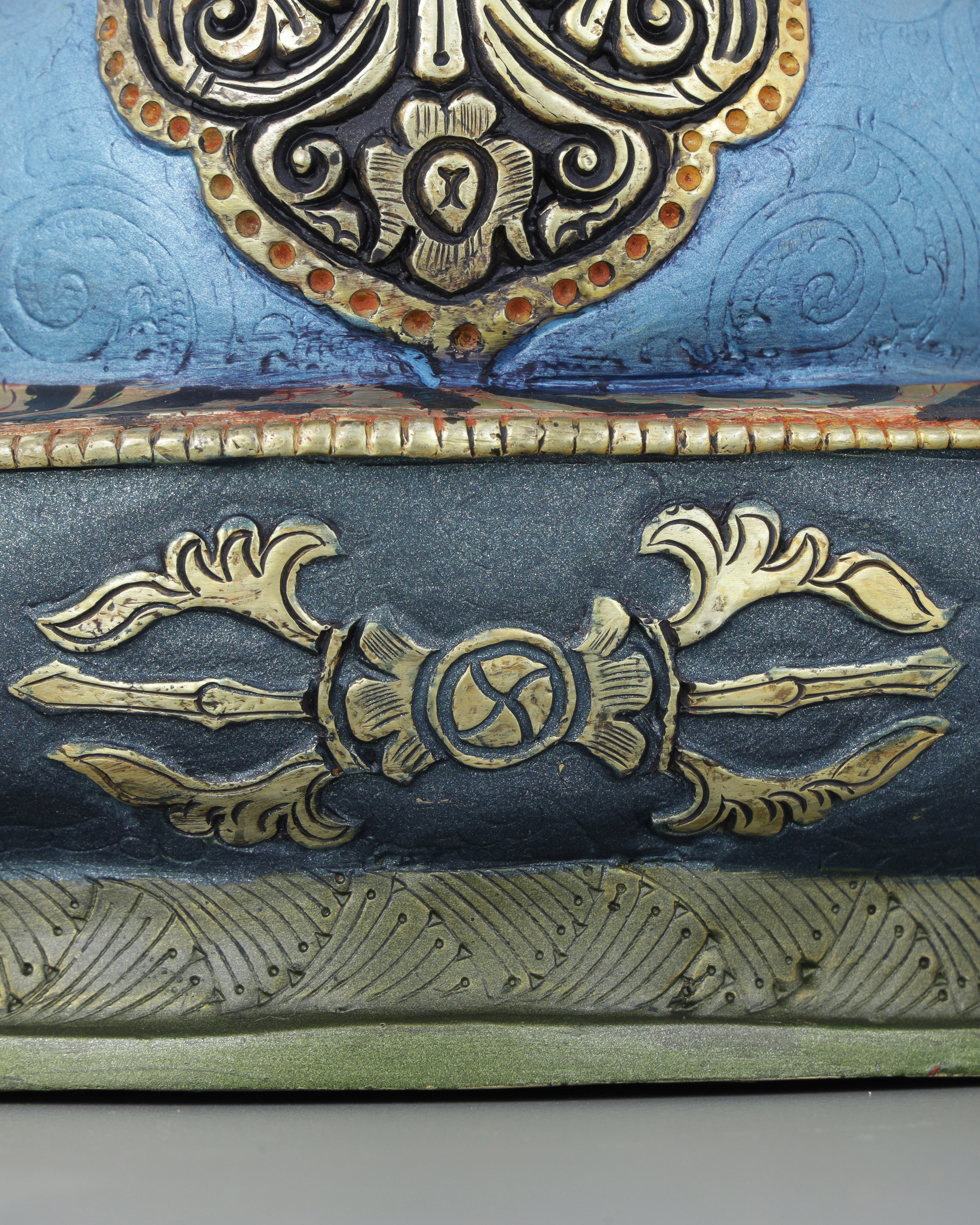 Exquisite Handcrafted Green Tara Statue | A Masterpiece of Nepalese Artistry