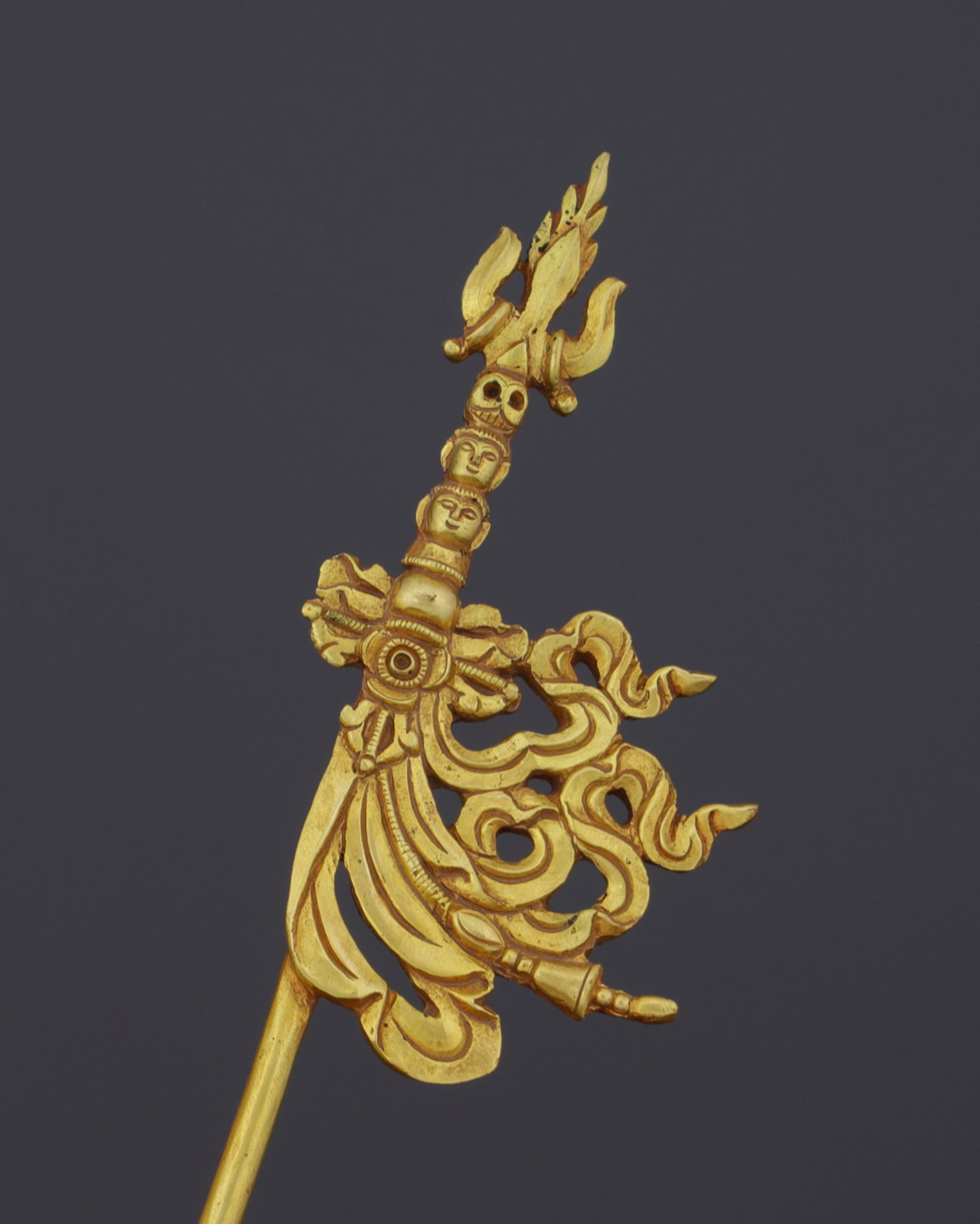 Exquisite Handcrafted Guru Rinpoche Statue | A Sacred Tibetan Buddhist Masterpiece - Authentic Handcrafted Statue