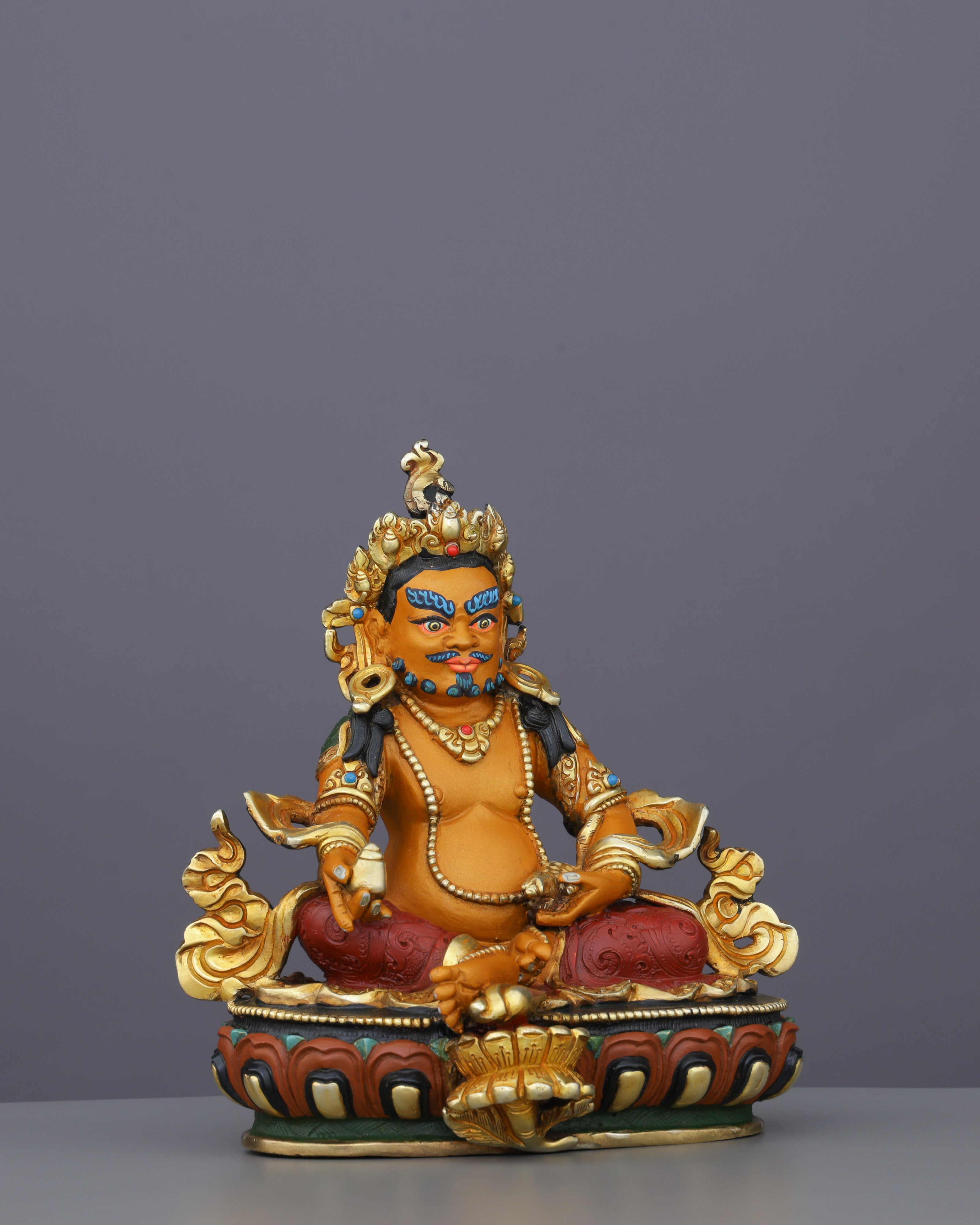 Sacred Dzambhala Statue | Wealth Deity for Prosperity and Abundance