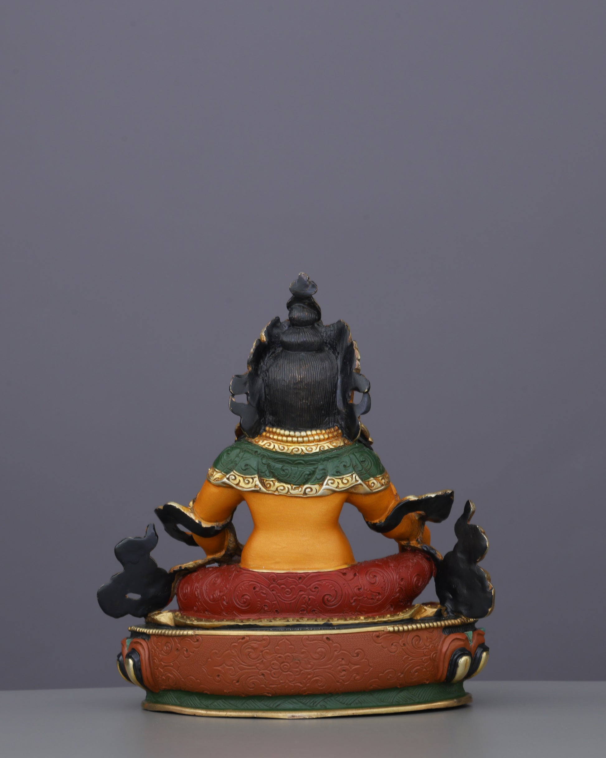 Sacred Dzambhala Statue | Wealth Deity for Prosperity and Abundance - Authentic Handcrafted Statue