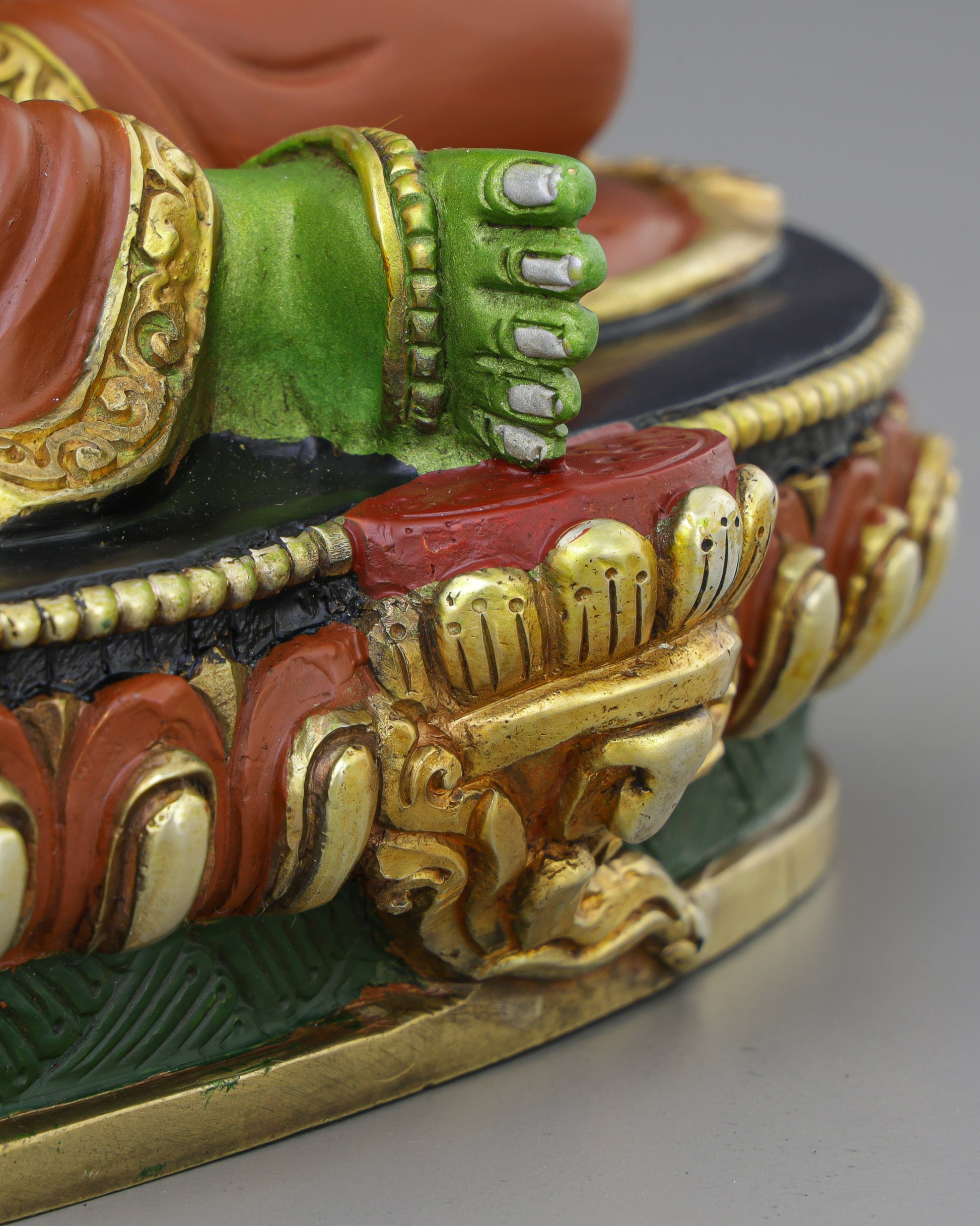 Exquisite Green Tara Statue | Divine Mother of Compassion and Swift Liberation - Authentic Handcrafted Statue