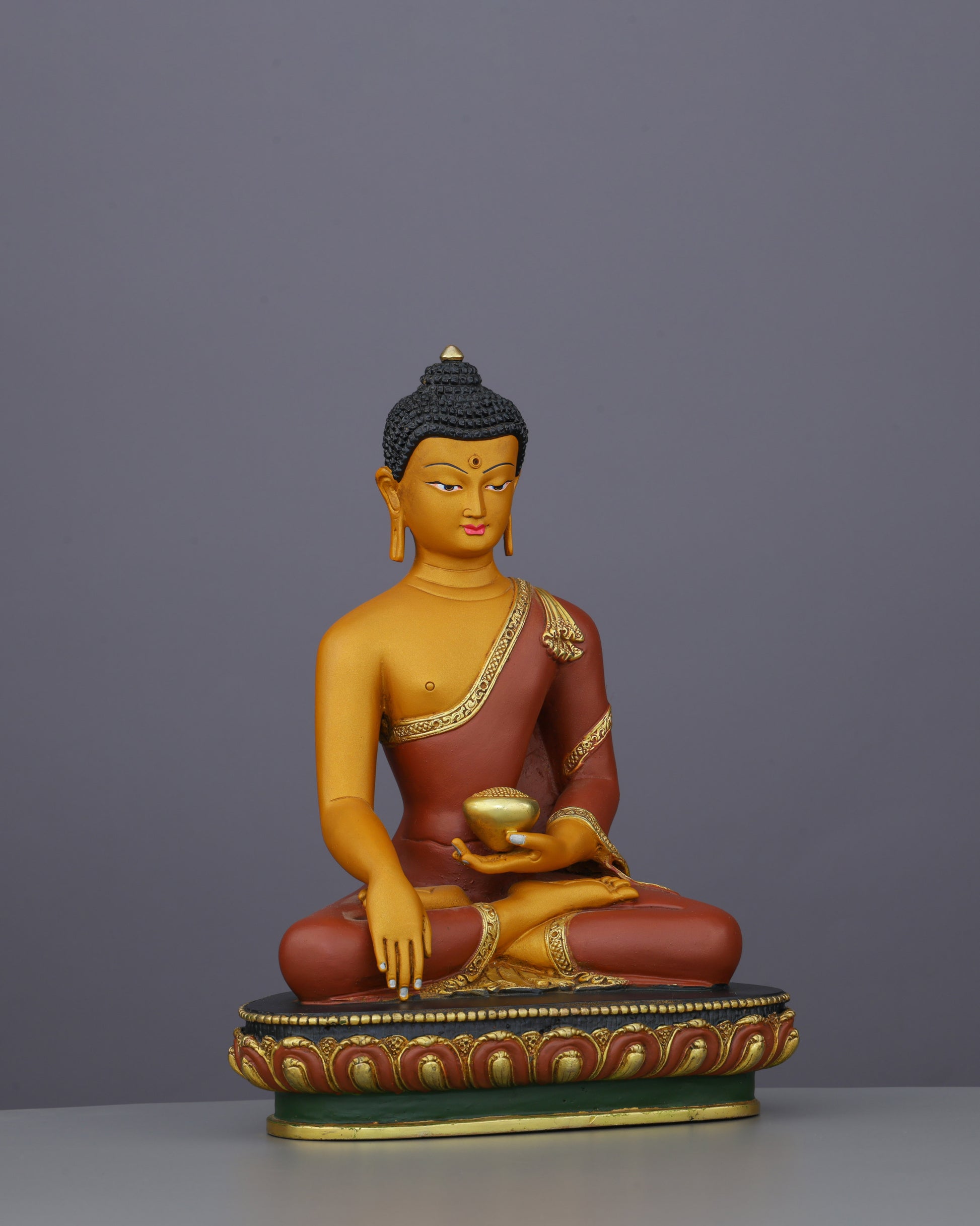 Handcrafted Nepalese Sakyamuni Buddha Statue | A Sacred Masterpiece of Enlightenment - Authentic Handcrafted Statue