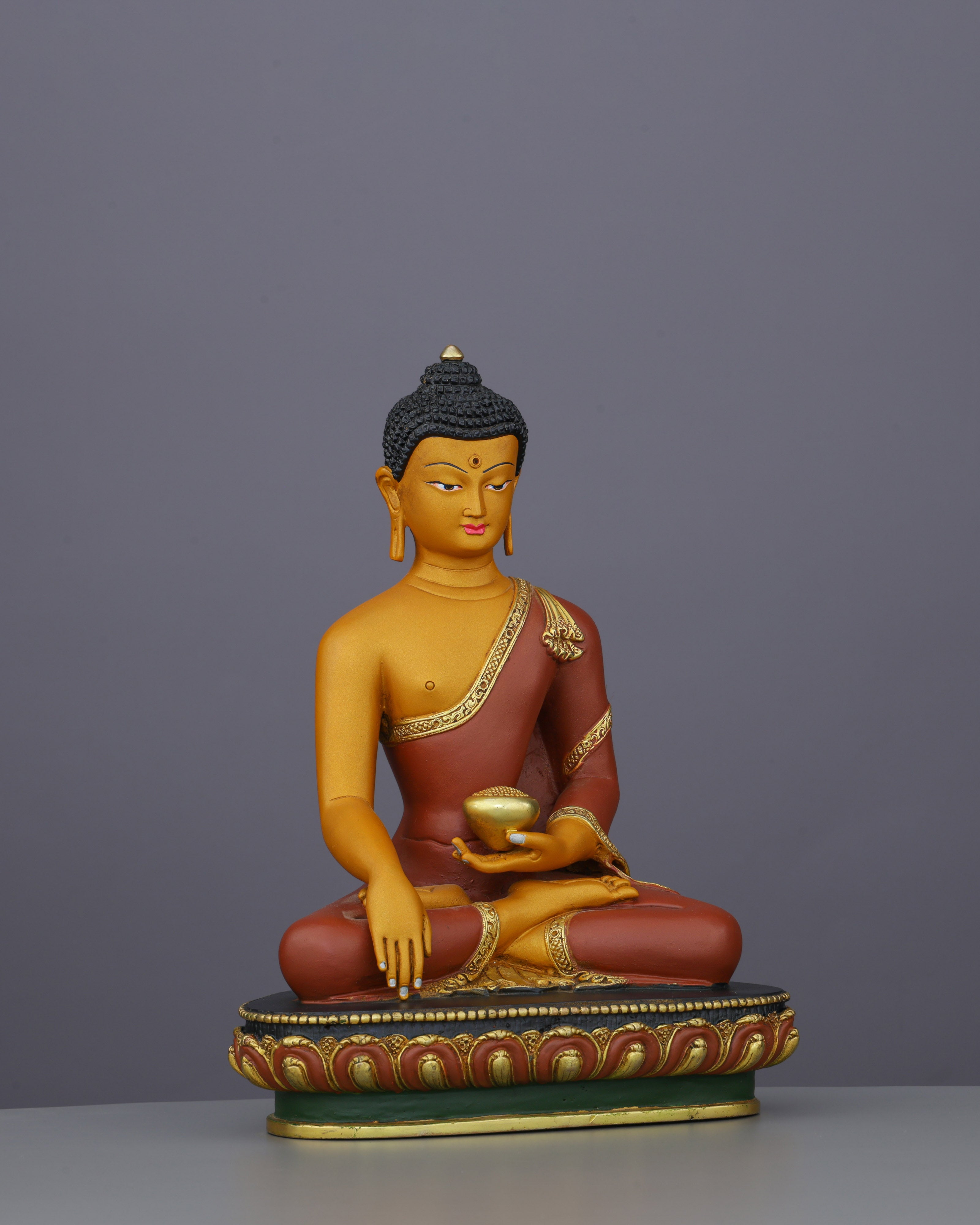 Handcrafted Nepalese Sakyamuni Buddha Statue | A Sacred Masterpiece of Enlightenment