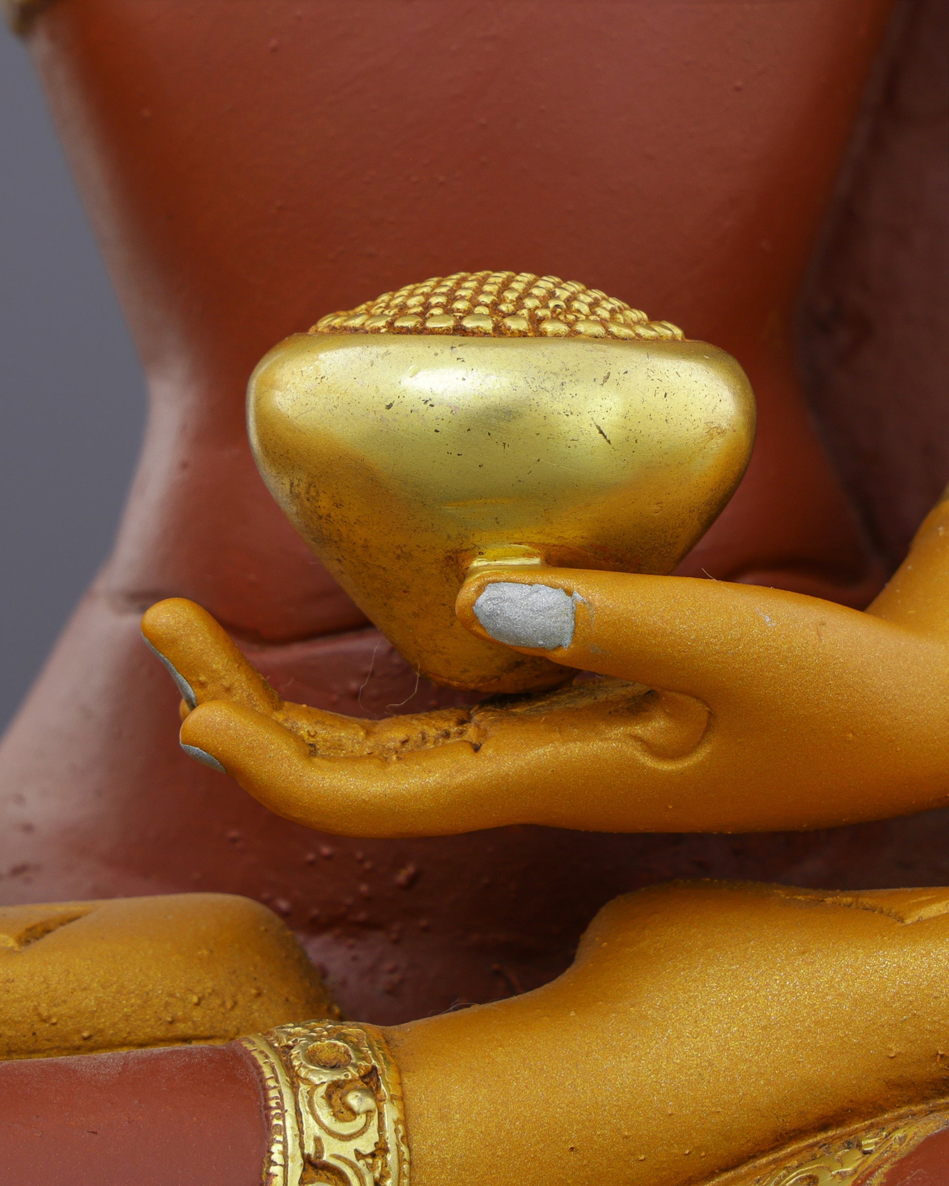 Handcrafted Nepalese Sakyamuni Buddha Statue | A Sacred Masterpiece of Enlightenment - Authentic Handcrafted Statue
