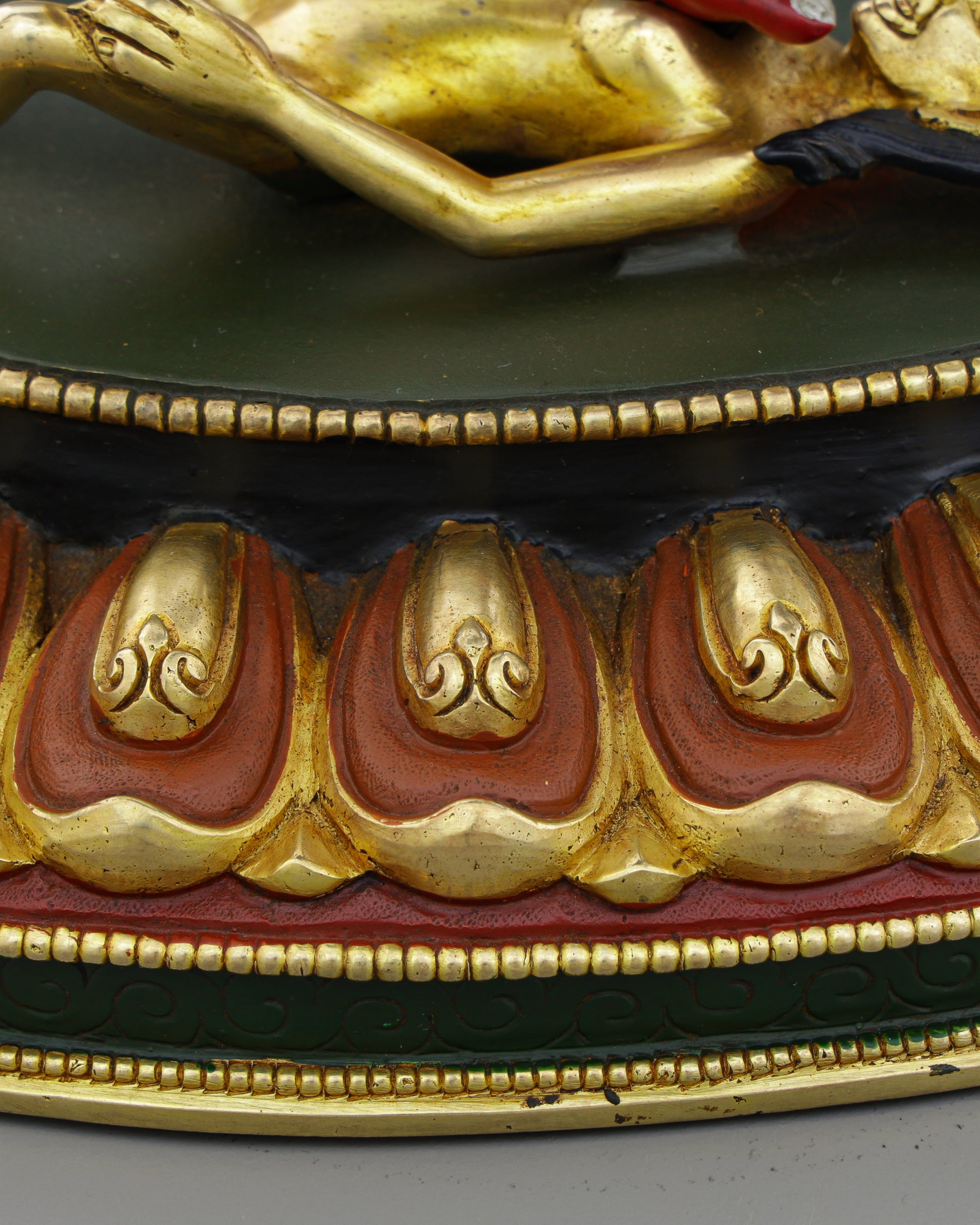 Kururkulla | The Red Goddess of Enchantment Who Commands the Universe - Authentic Handcrafted Statue
