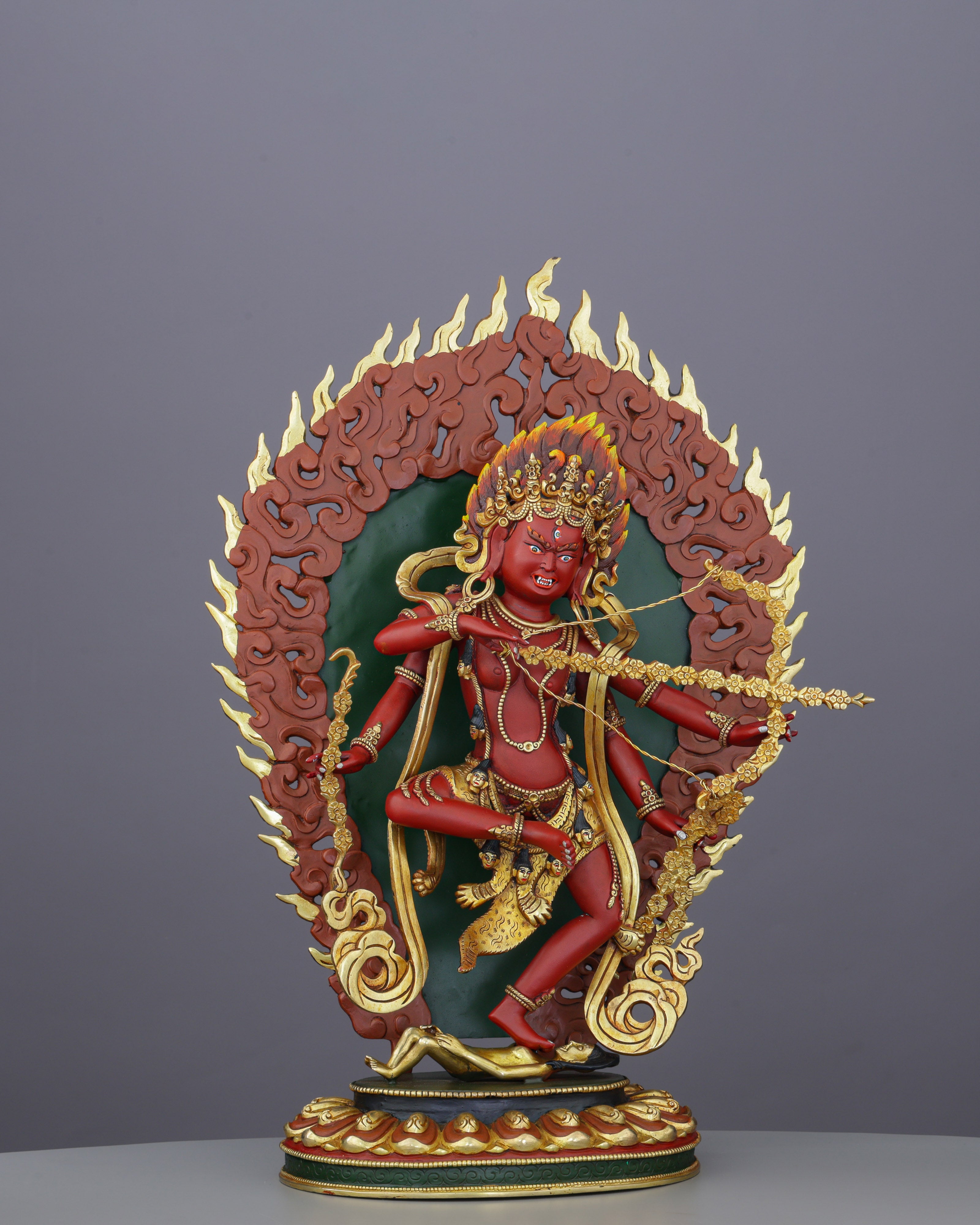 Kururkulla | The Red Goddess of Enchantment Who Commands the Universe