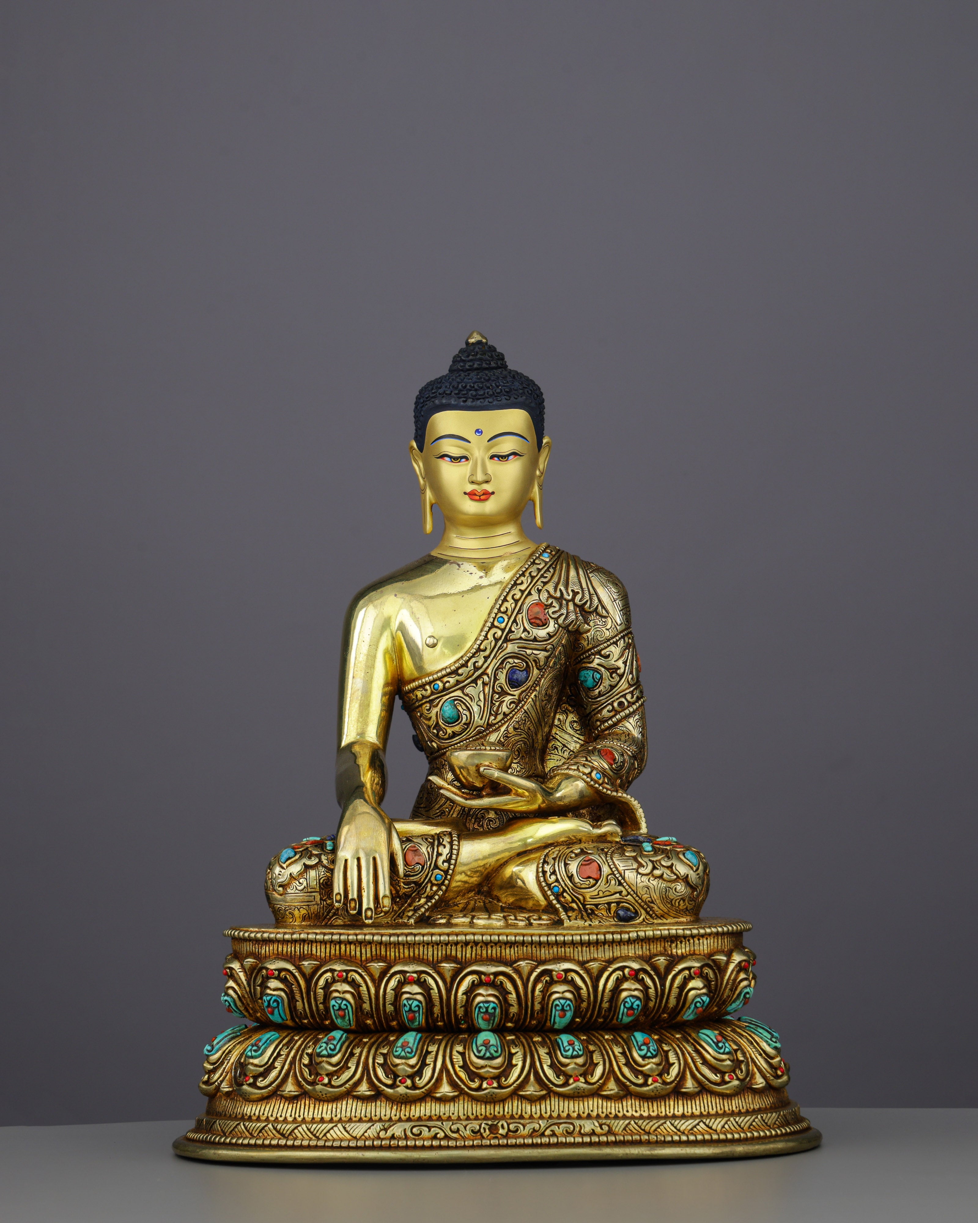 Sakyamuni Buddha | The Awakened One Frozen in Timeless Golden Splendor