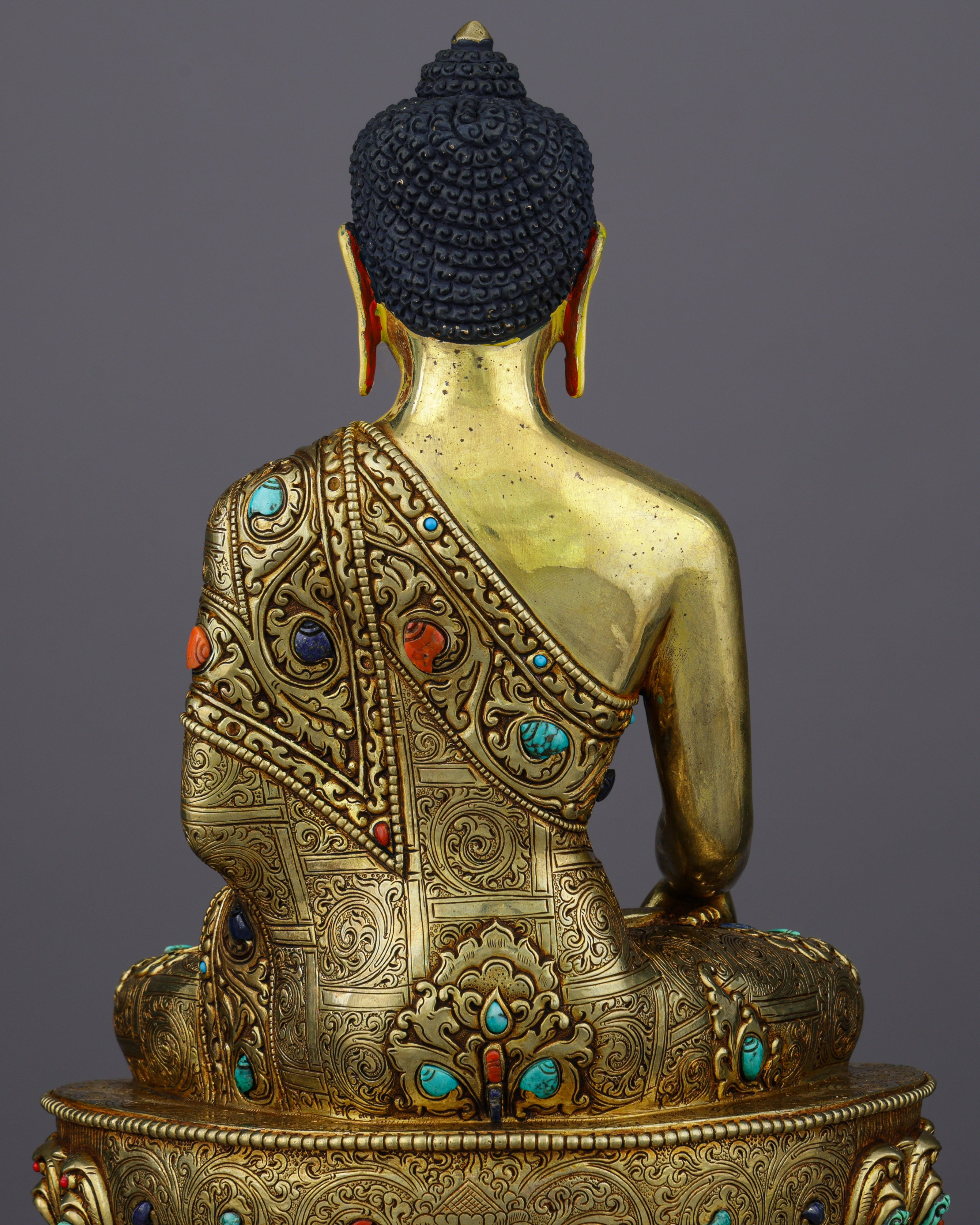 Sakyamuni Buddha | The Awakened One Frozen in Timeless Golden Splendor