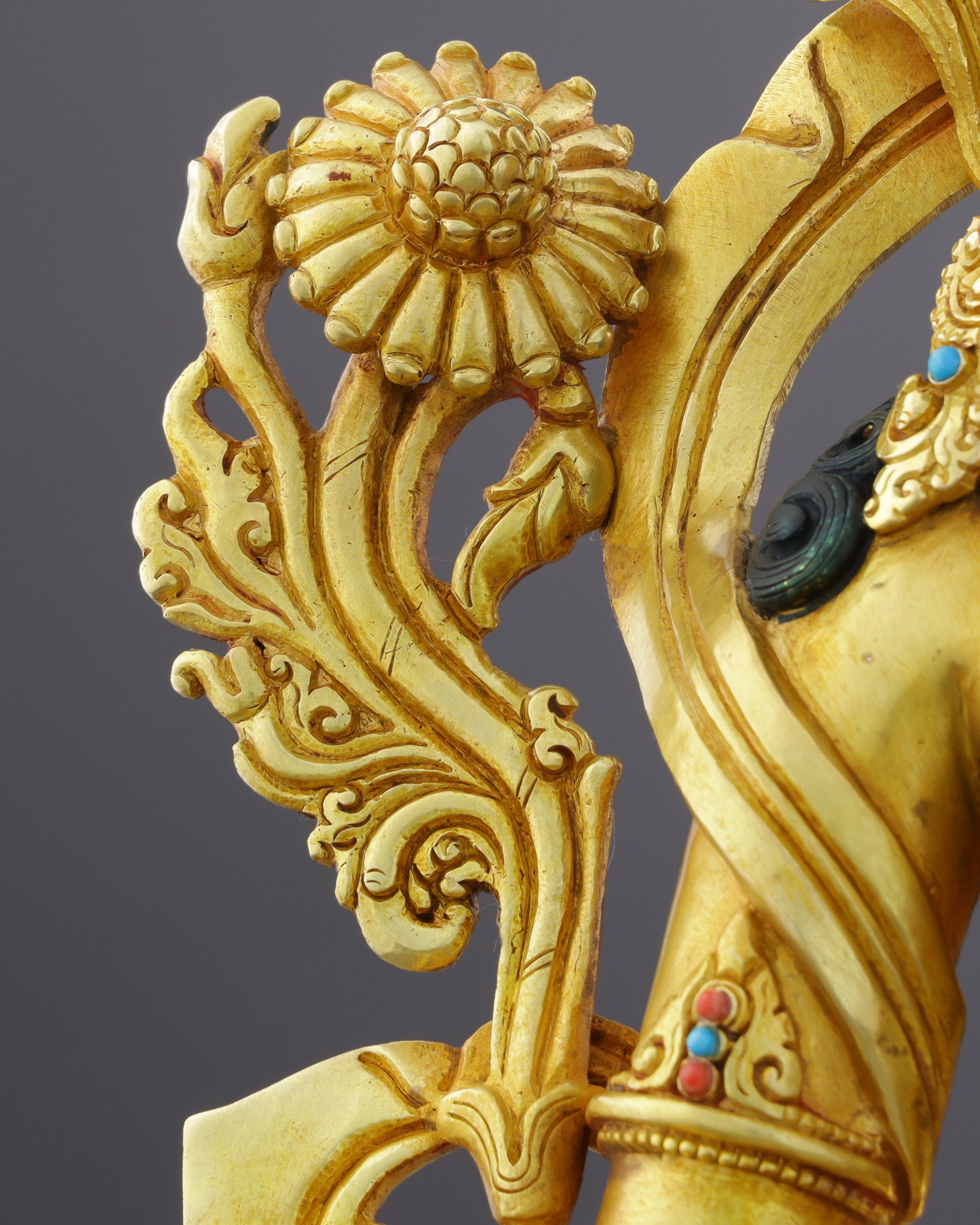 Born from Compassion | The Green Tara Statue That Brings Swift Protection and Grace - Authentic Handcrafted Statue