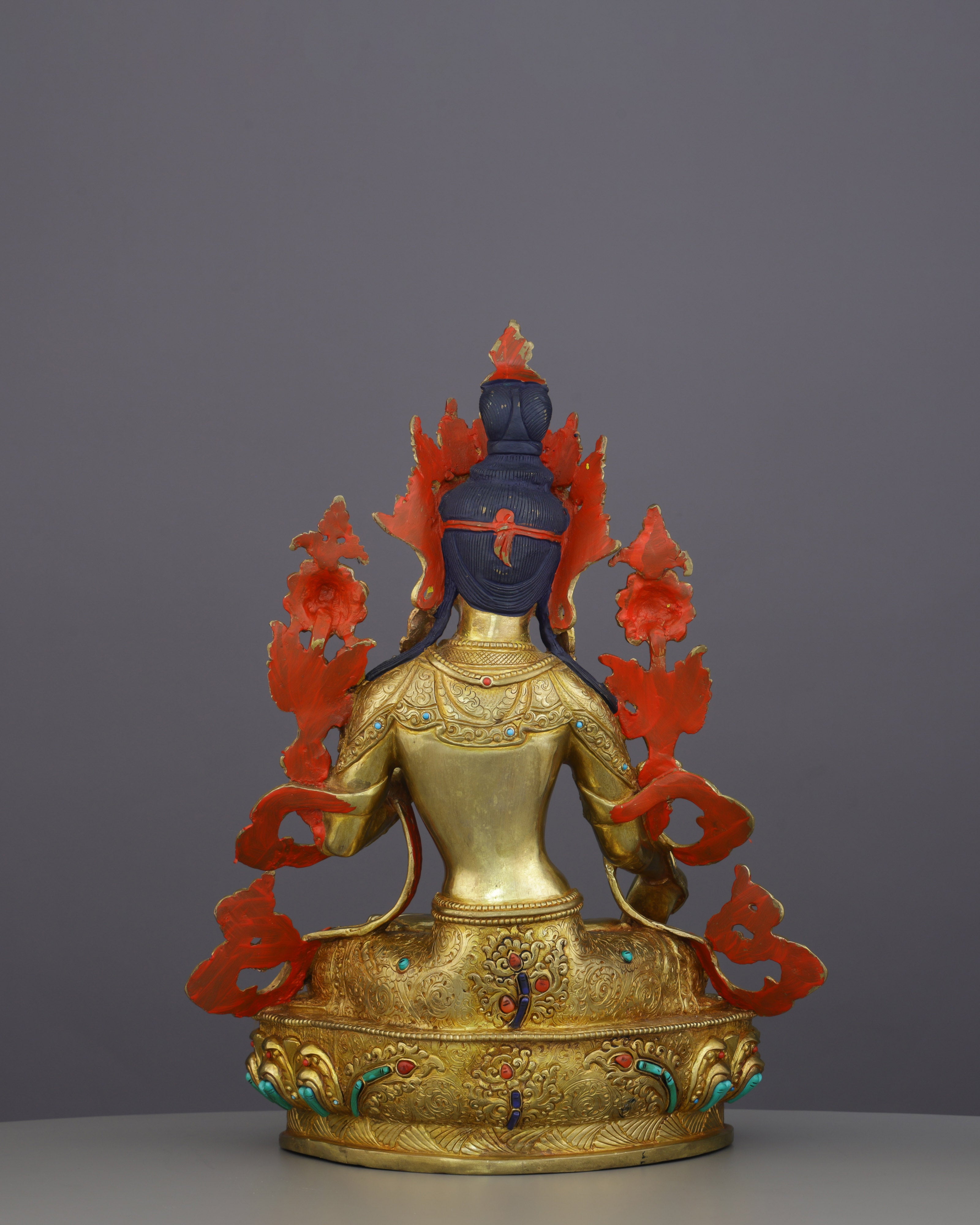 Seven Eyes of Wisdom | White Tara Statue