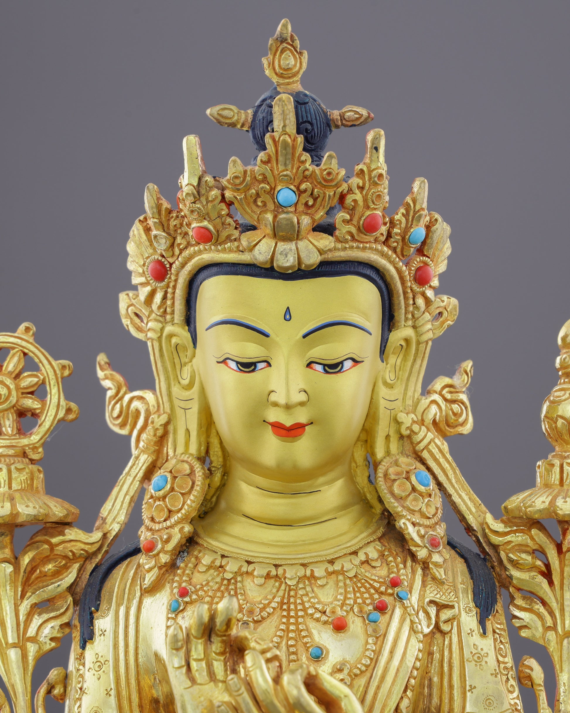 The Buddha Yet to Come | A Maitreya Statue That Carries the Hope of a Better World - Authentic Handcrafted Statue