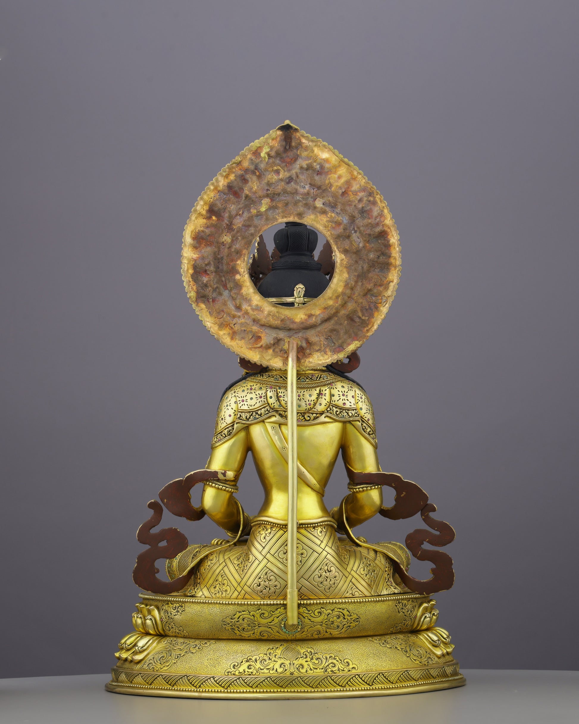 Timeless Gold | The Amitayus Statue That Carries the Gift of Infinite Life - Authentic Handcrafted Statue