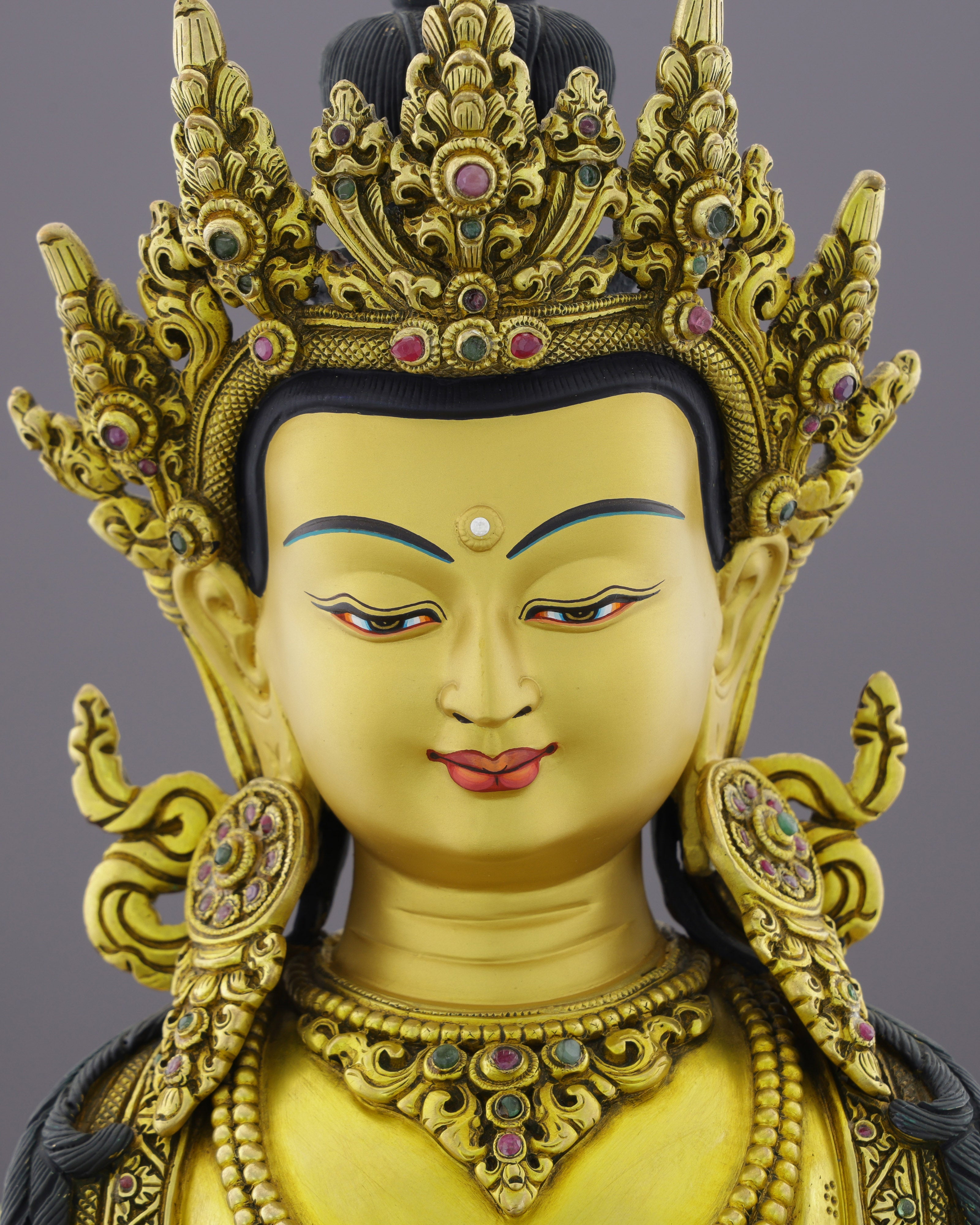 Timeless Gold | The Amitayus Statue That Carries the Gift of Infinite Life