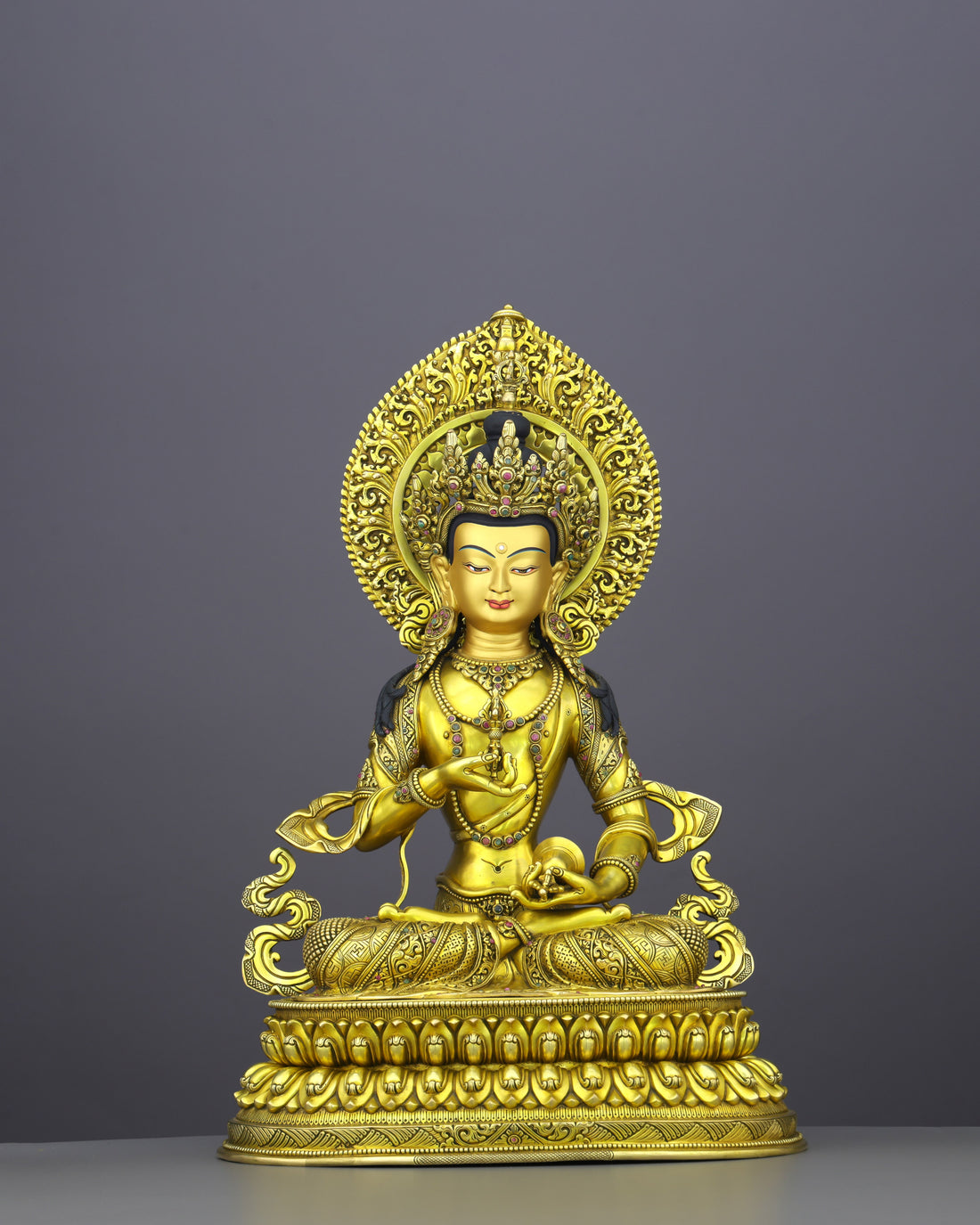 Pure as a Diamond | The Vajrasattva Statue That Purifies All and Illuminates Every Space - Handcrafted Buddhist Statue