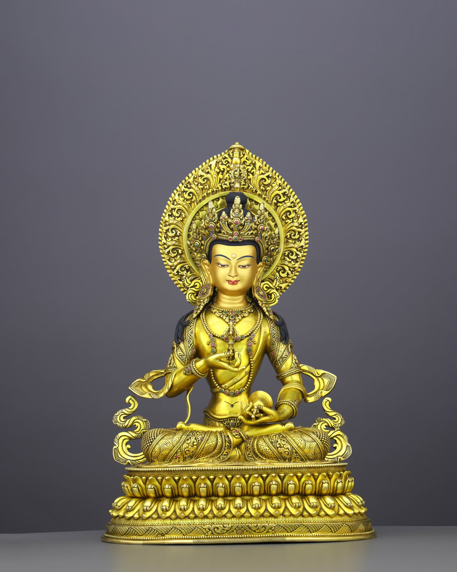 Pure as a Diamond | The Vajrasattva Statue That Purifies All and Illuminates Every Space - Authentic Handcrafted Statue