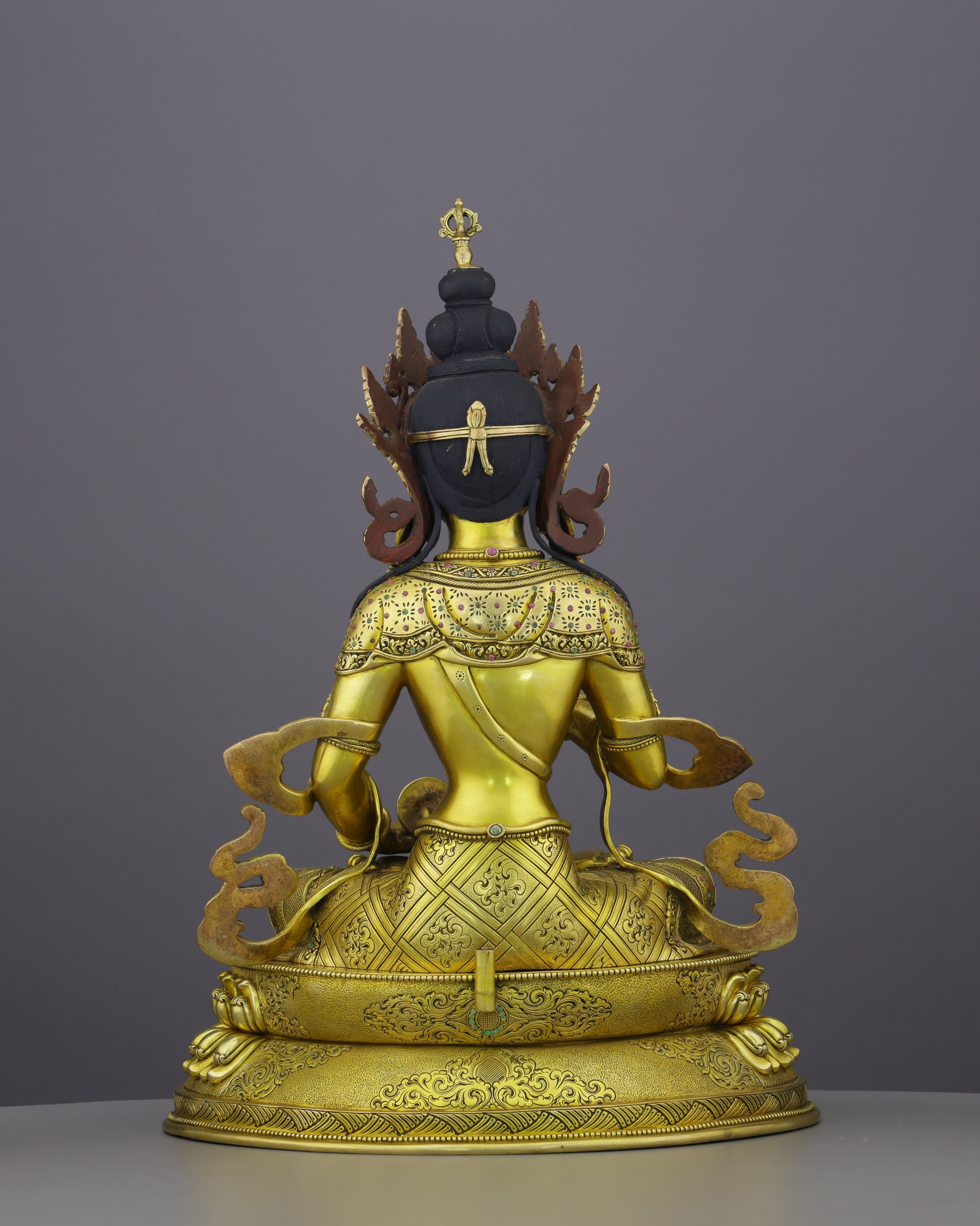Pure as a Diamond | The Vajrasattva Statue That Purifies All and Illuminates Every Space - Authentic Handcrafted Statue