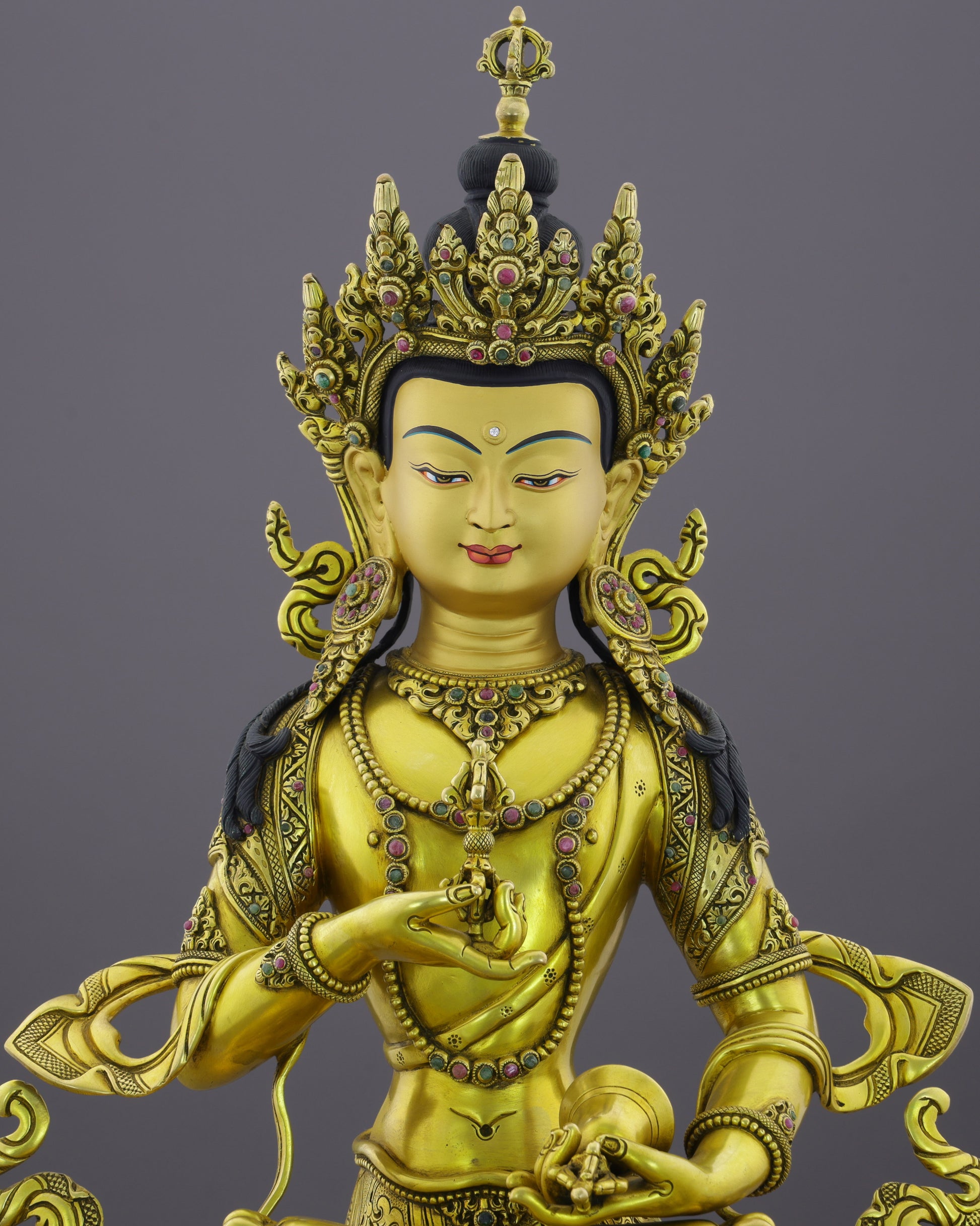 Pure as a Diamond | The Vajrasattva Statue That Purifies All and Illuminates Every Space - Authentic Handcrafted Statue