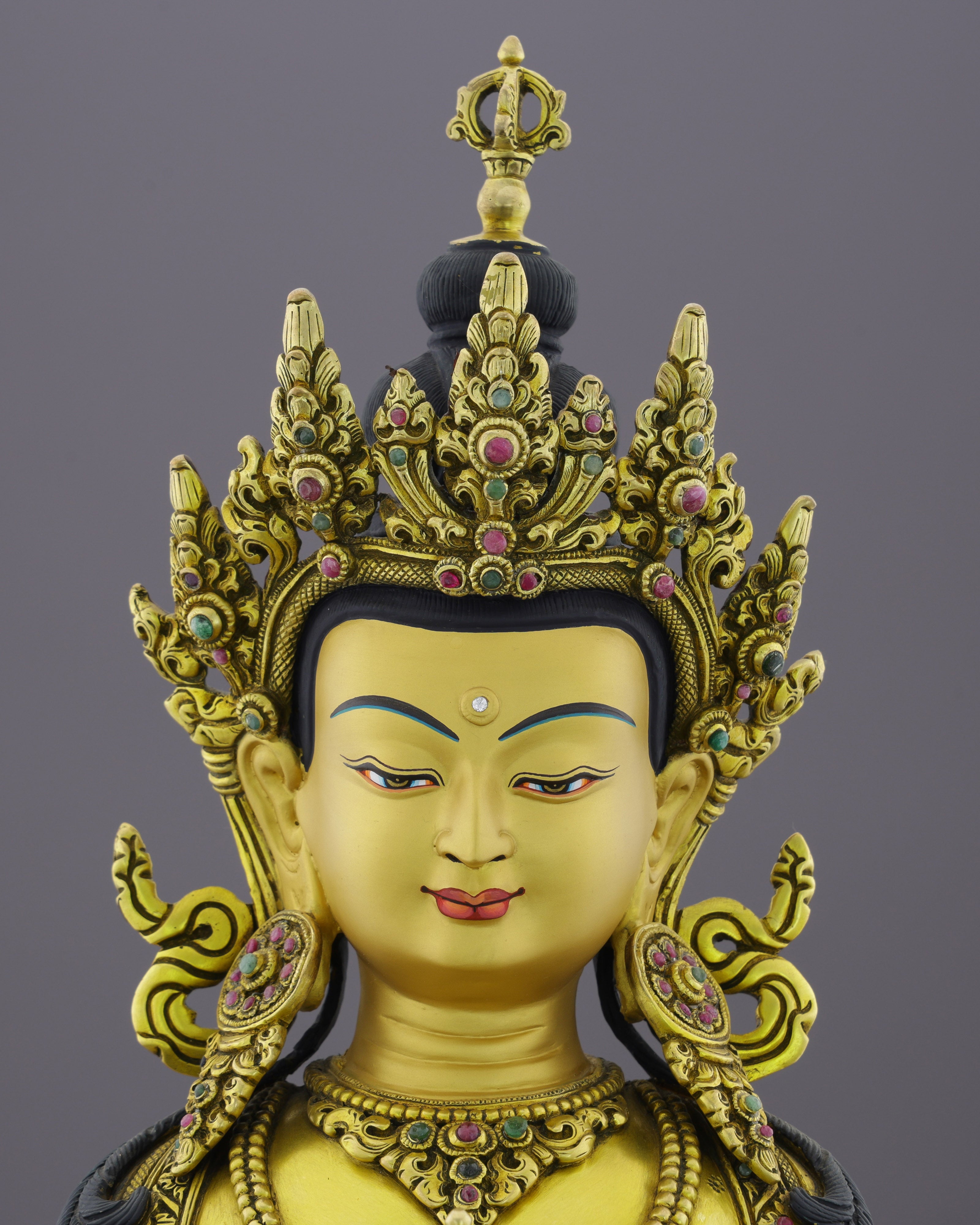 Pure as a Diamond | The Vajrasattva Statue That Purifies All and Illuminates Every Space