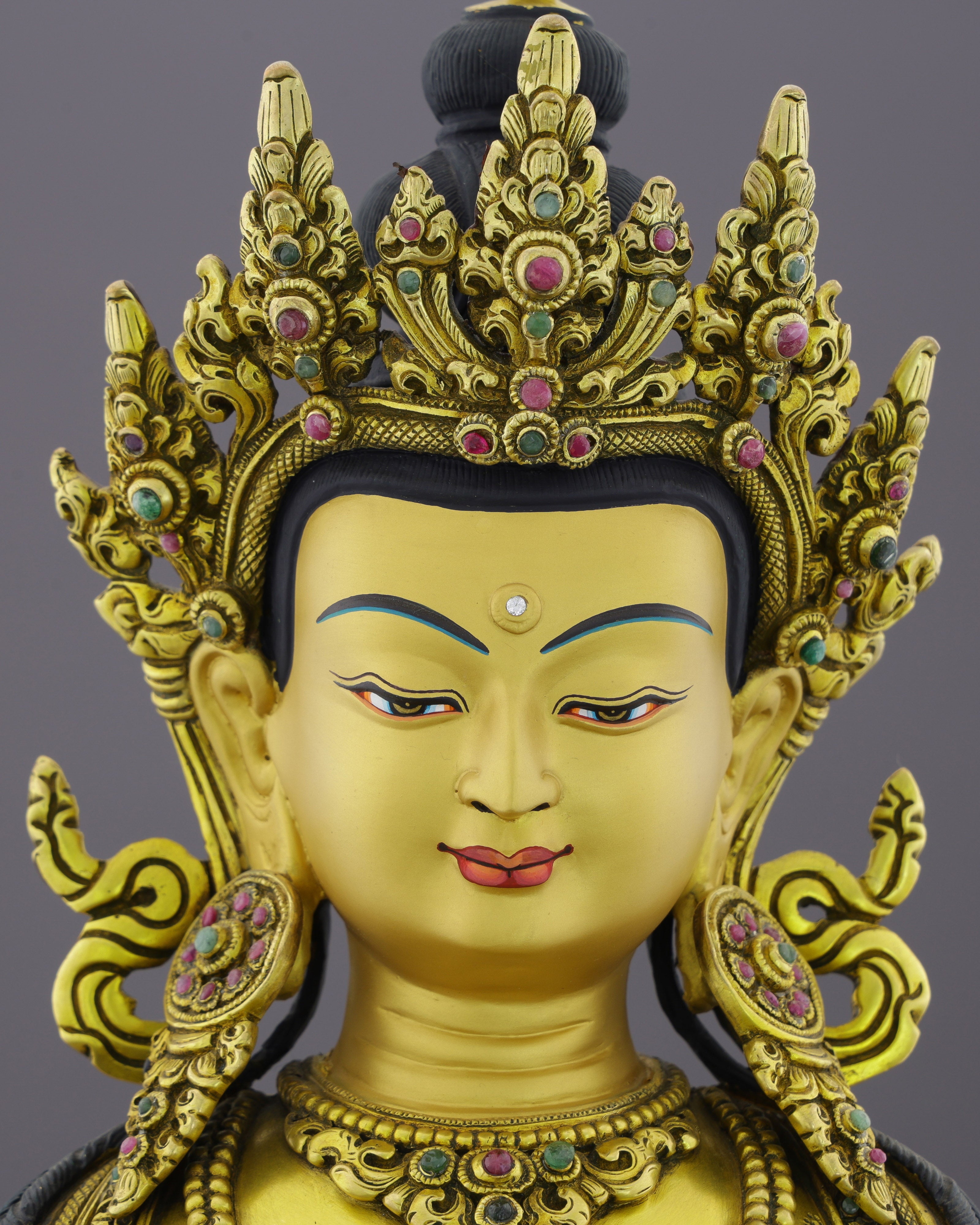 Pure as a Diamond | The Vajrasattva Statue That Purifies All and Illuminates Every Space