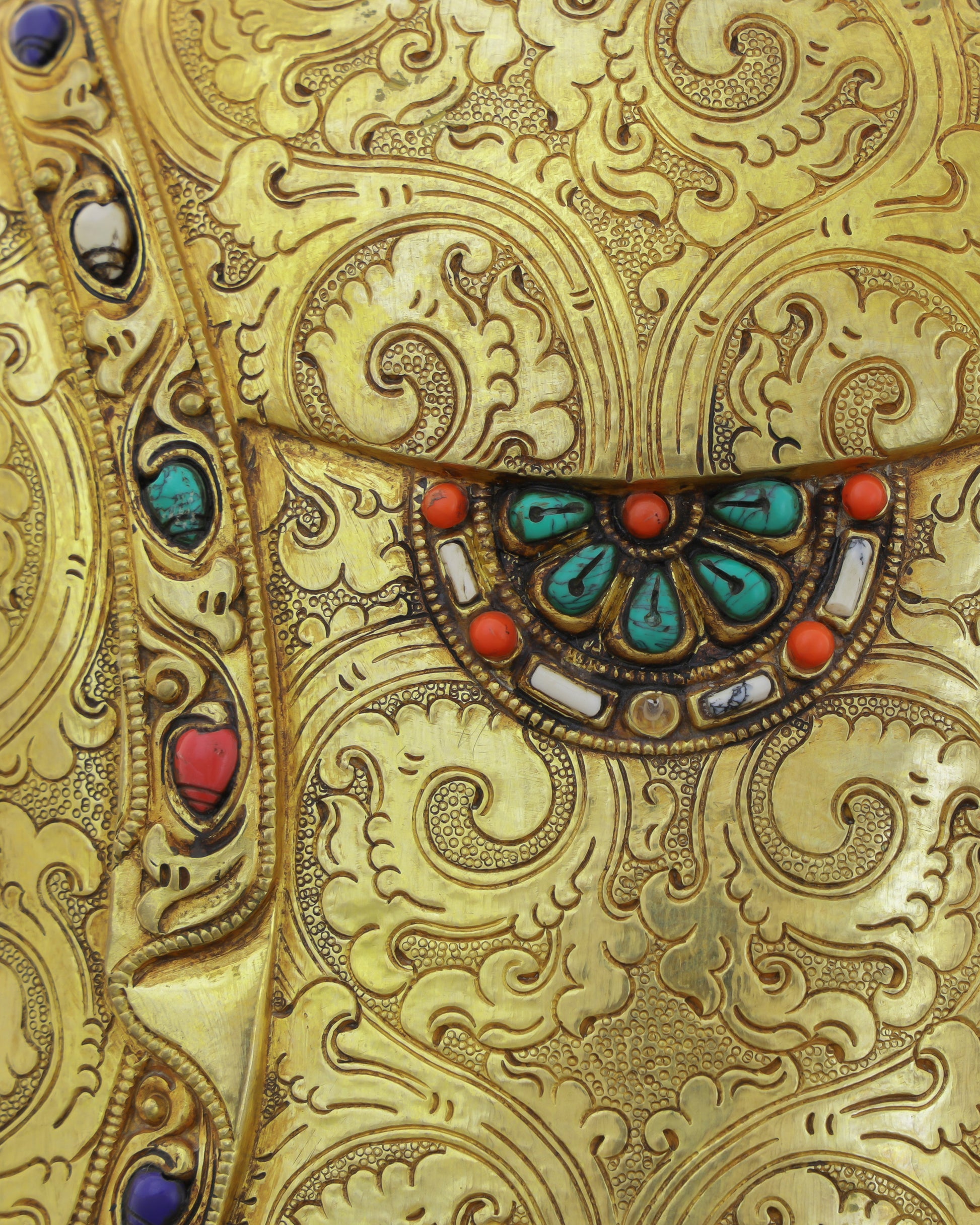 Jeweled and Awakened | Sakyamuni Buddha Statue - Authentic Handcrafted Statue