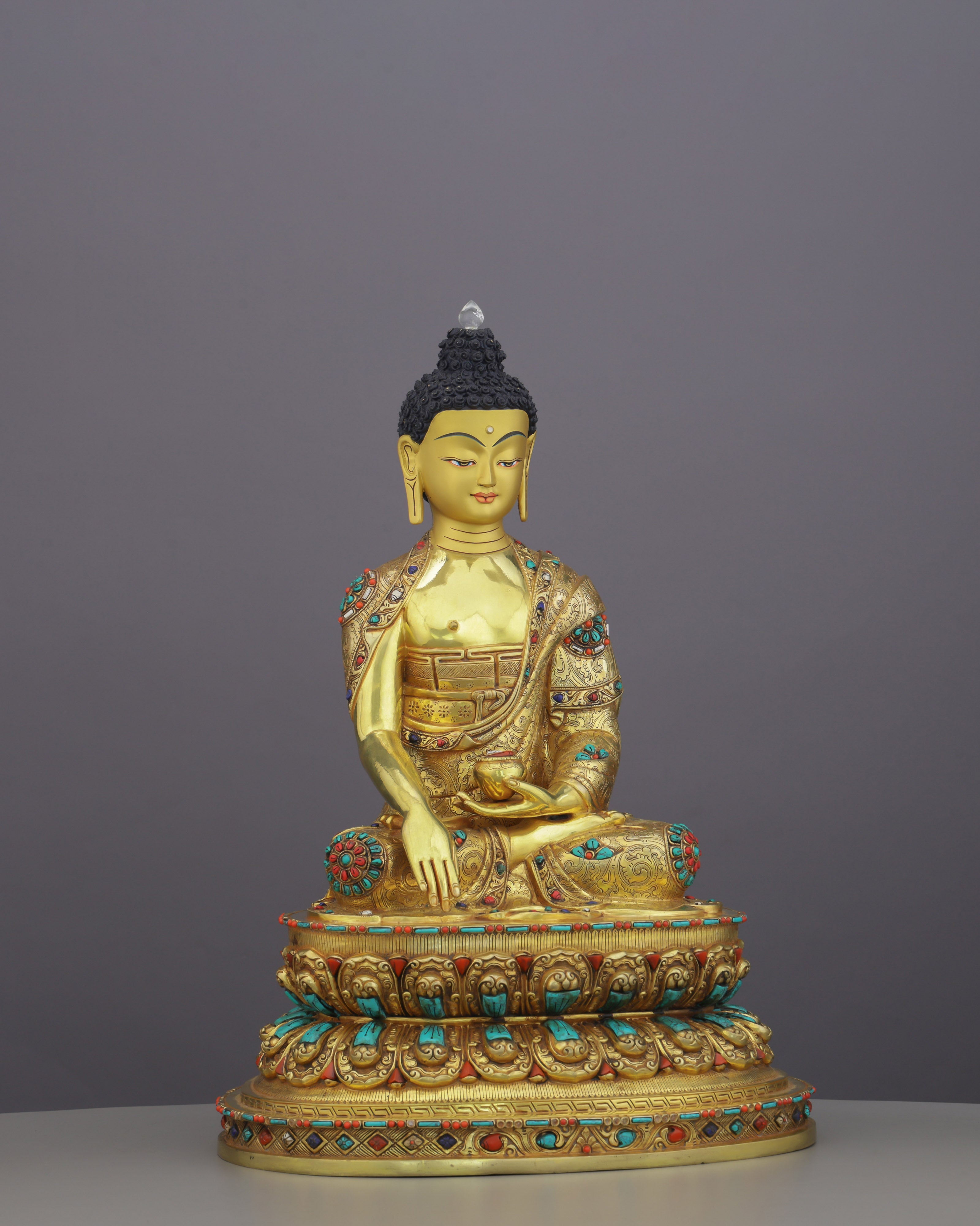 Jeweled and Awakened | Sakyamuni Buddha Statue
