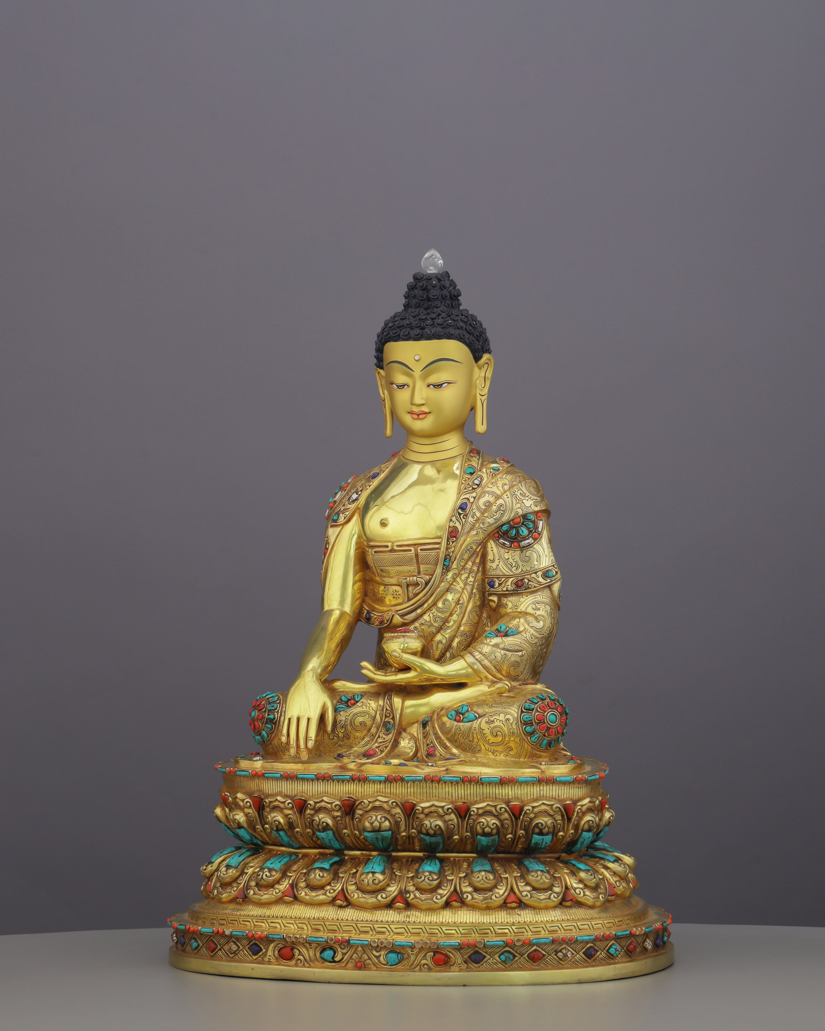 Jeweled and Awakened | Sakyamuni Buddha Statue