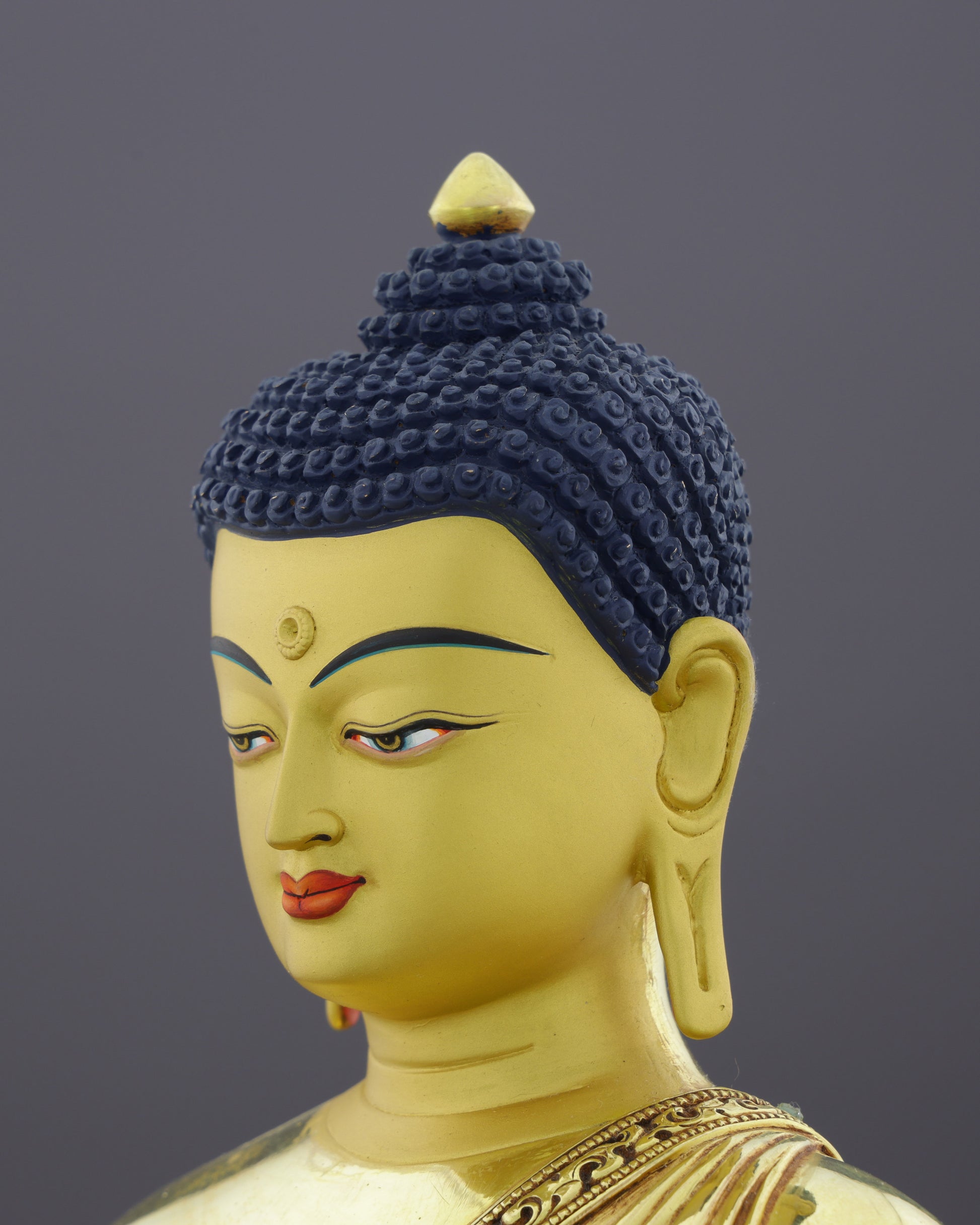From the Heart of the Himalayas | Sakyamuni Buddha Statue&nbsp; - Authentic Handcrafted Statue