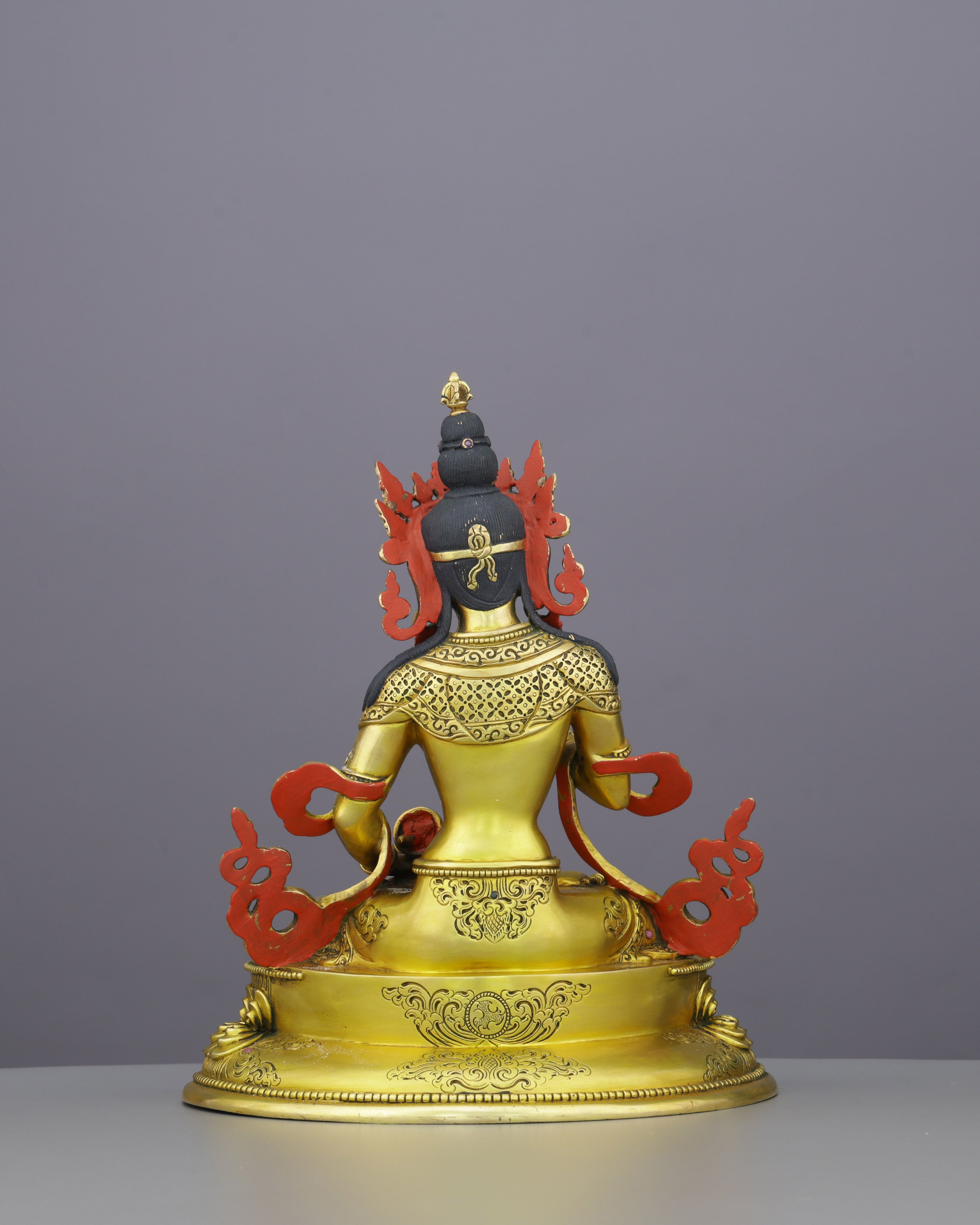 Pure Gold, Purer Mind | Vajrasattva Statue