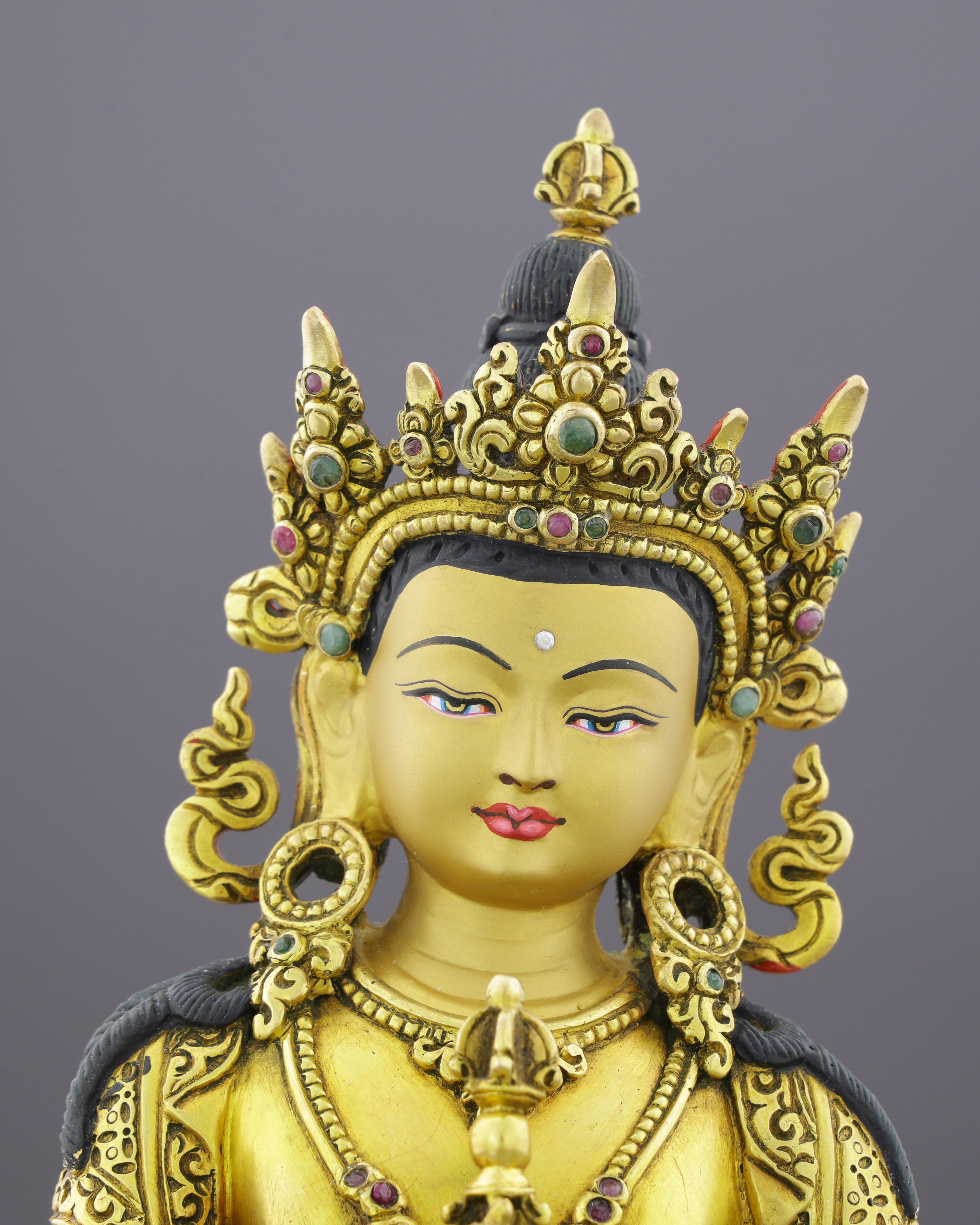 Pure Gold, Purer Mind | Vajrasattva Statue