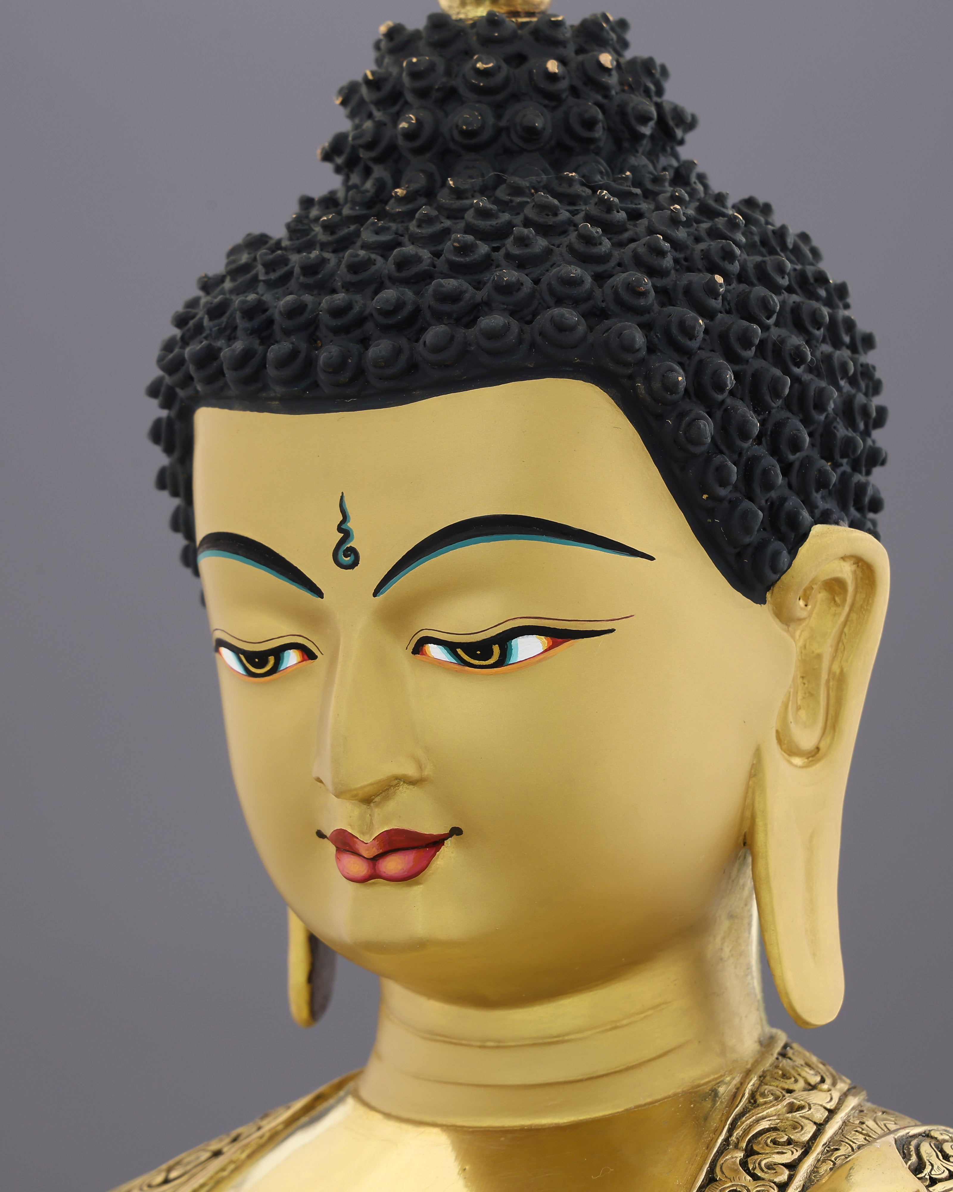 24K Gold Gilded Sakyamuni Buddha Statue | A Monument of Enlightenment