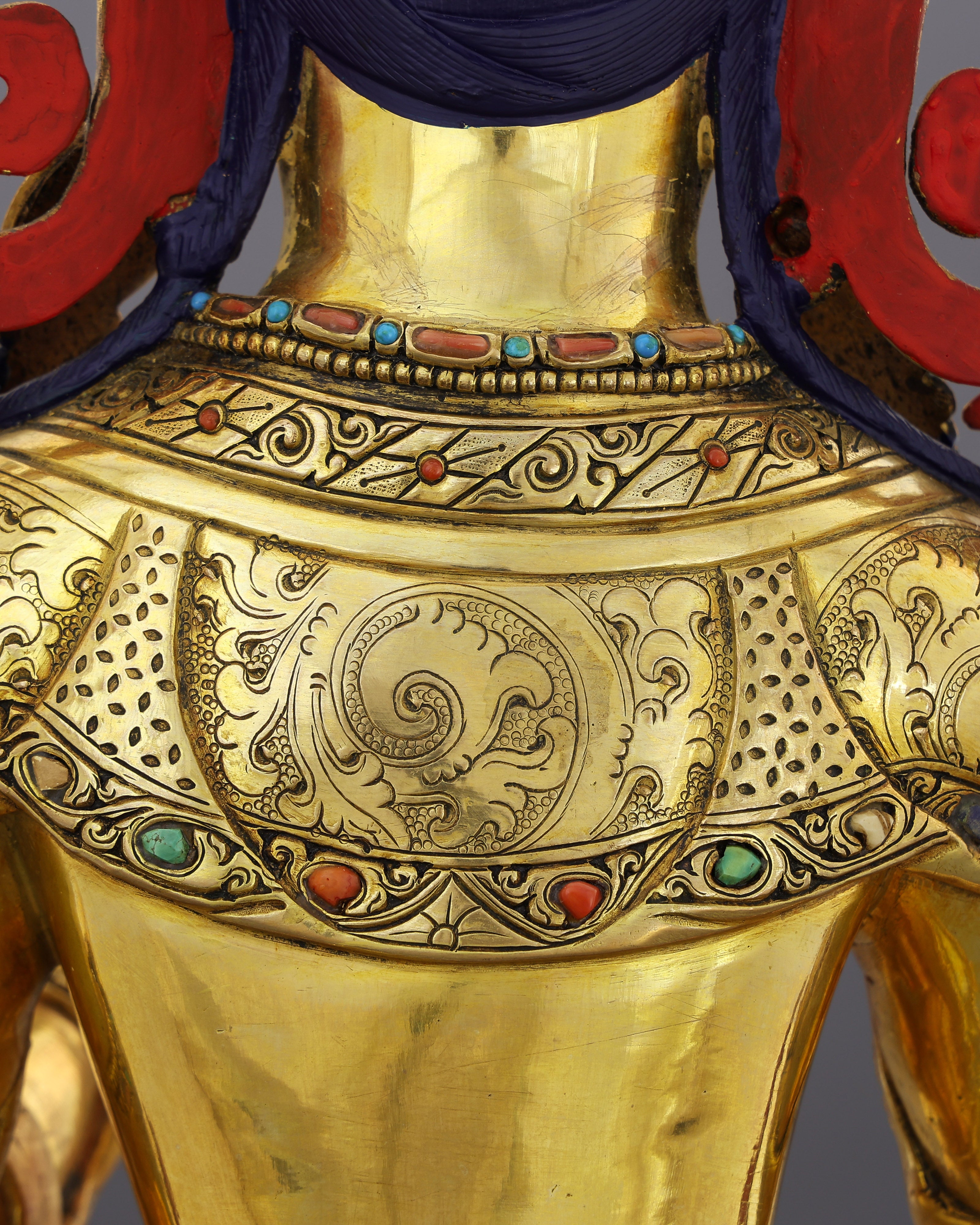 She Who Saves | Radiant Green Tara in 24K Gold