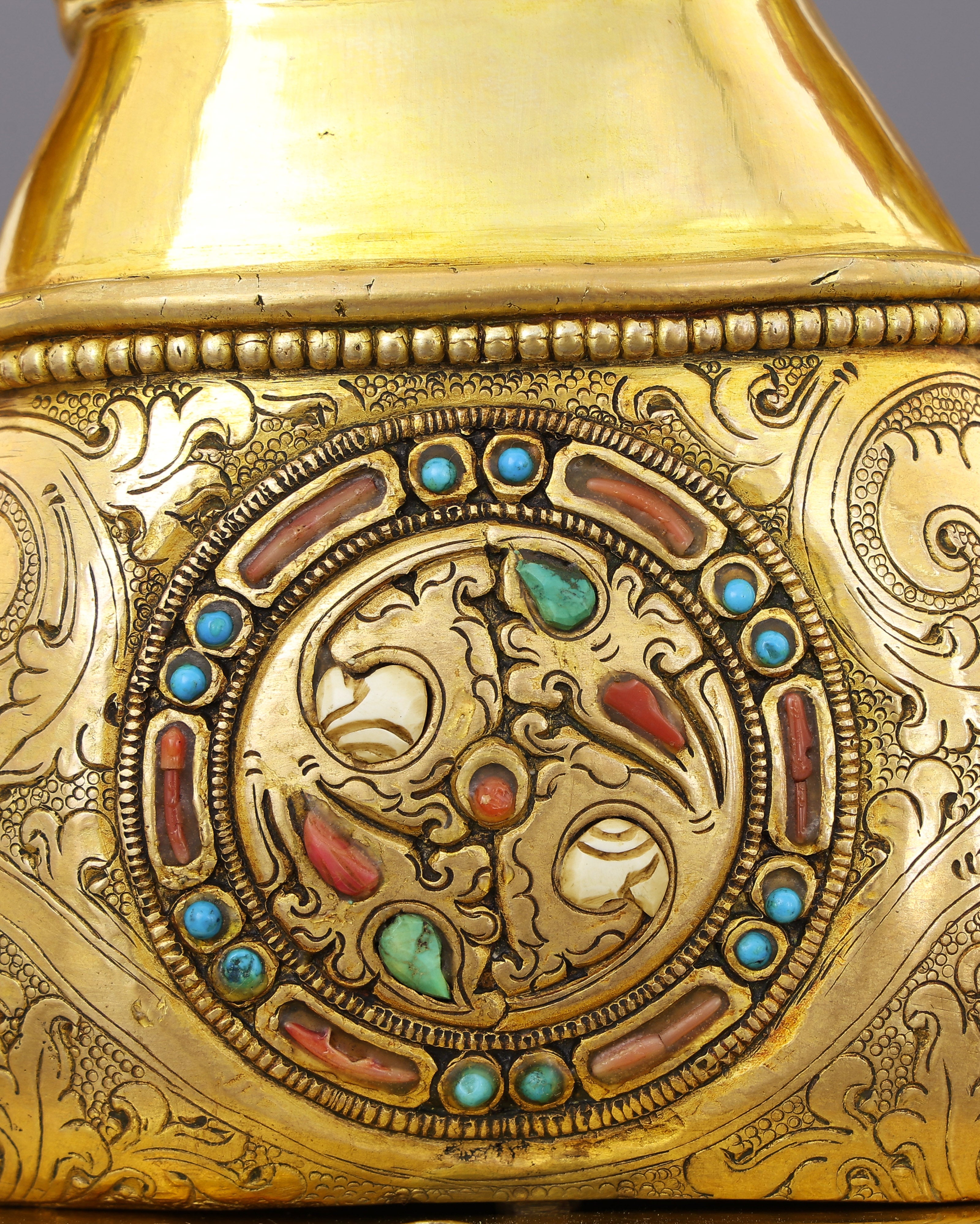 She Who Saves | Radiant Green Tara in 24K Gold