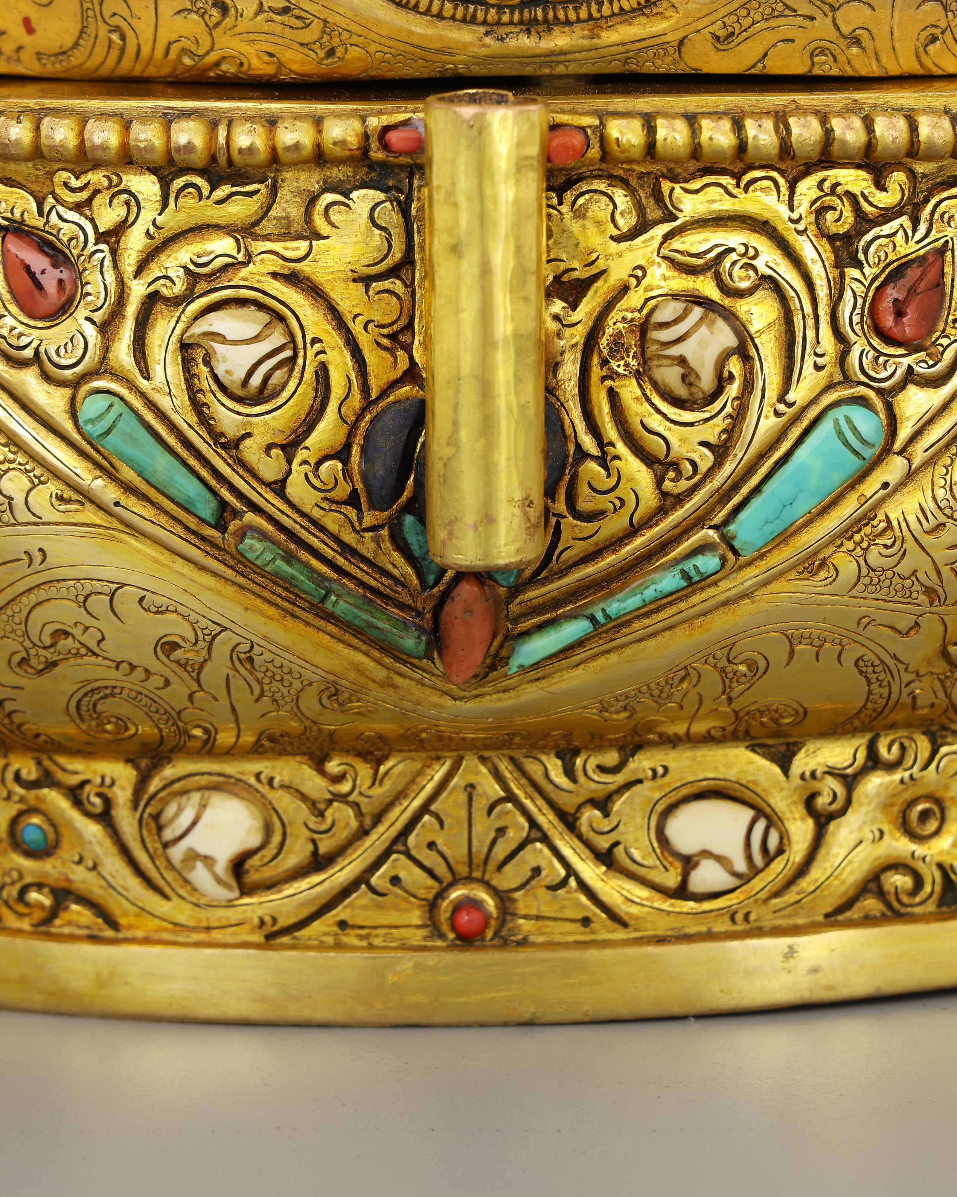 She Who Saves | Radiant Green Tara in 24K Gold