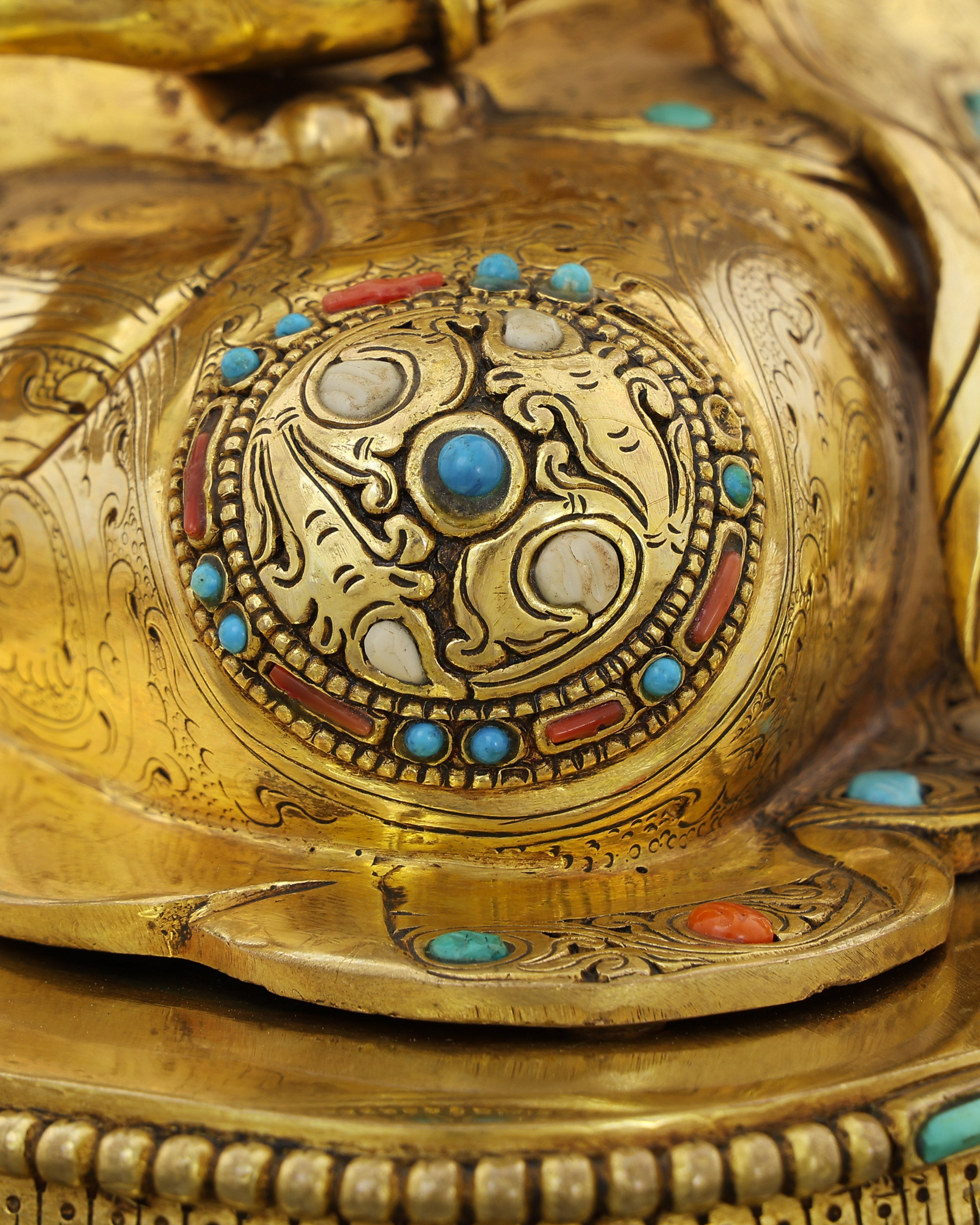 Pure Beyond Measure | Majestic Vajrasattva in 24K Gold