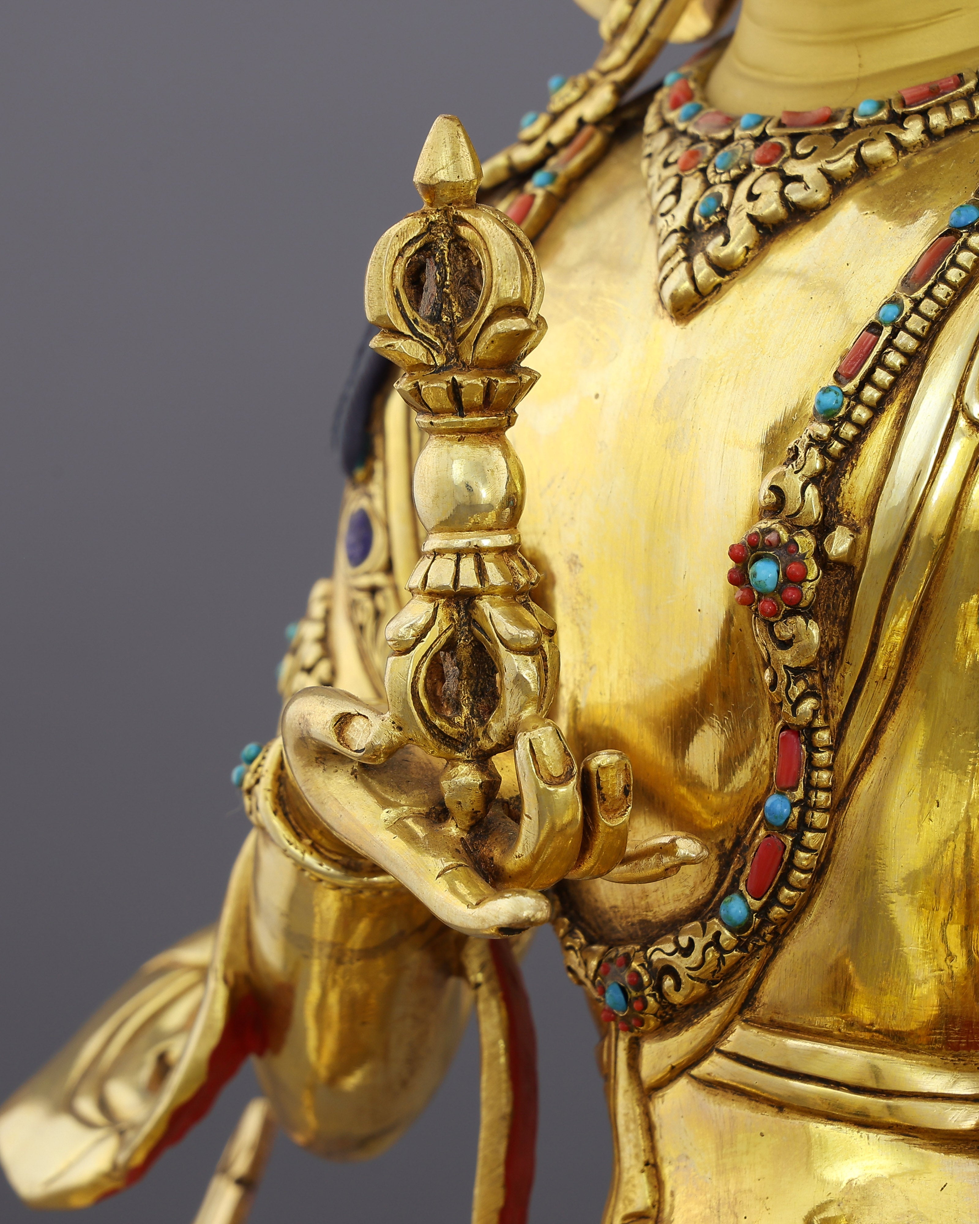 Pure Beyond Measure | Majestic Vajrasattva in 24K Gold