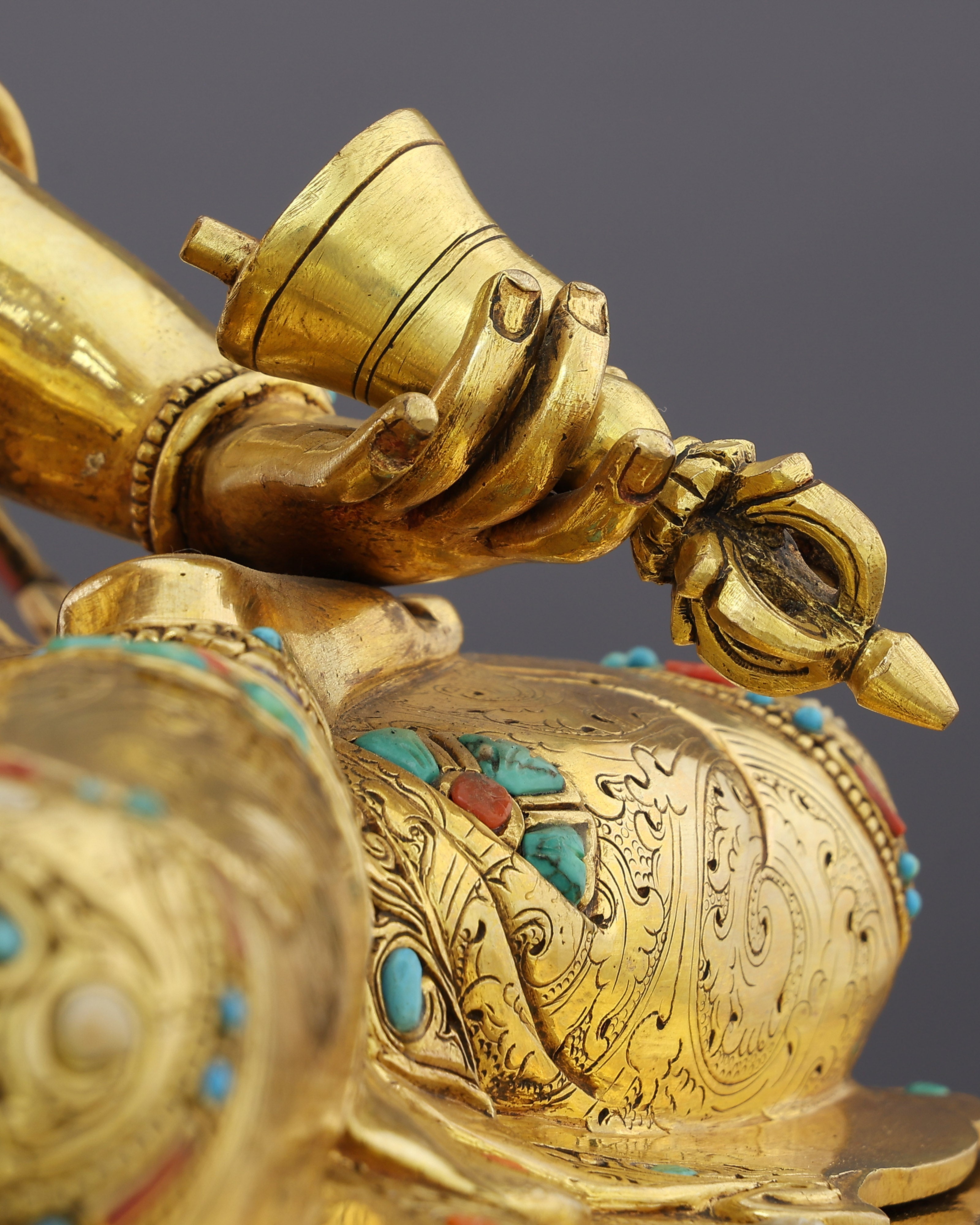 Pure Beyond Measure | Majestic Vajrasattva in 24K Gold