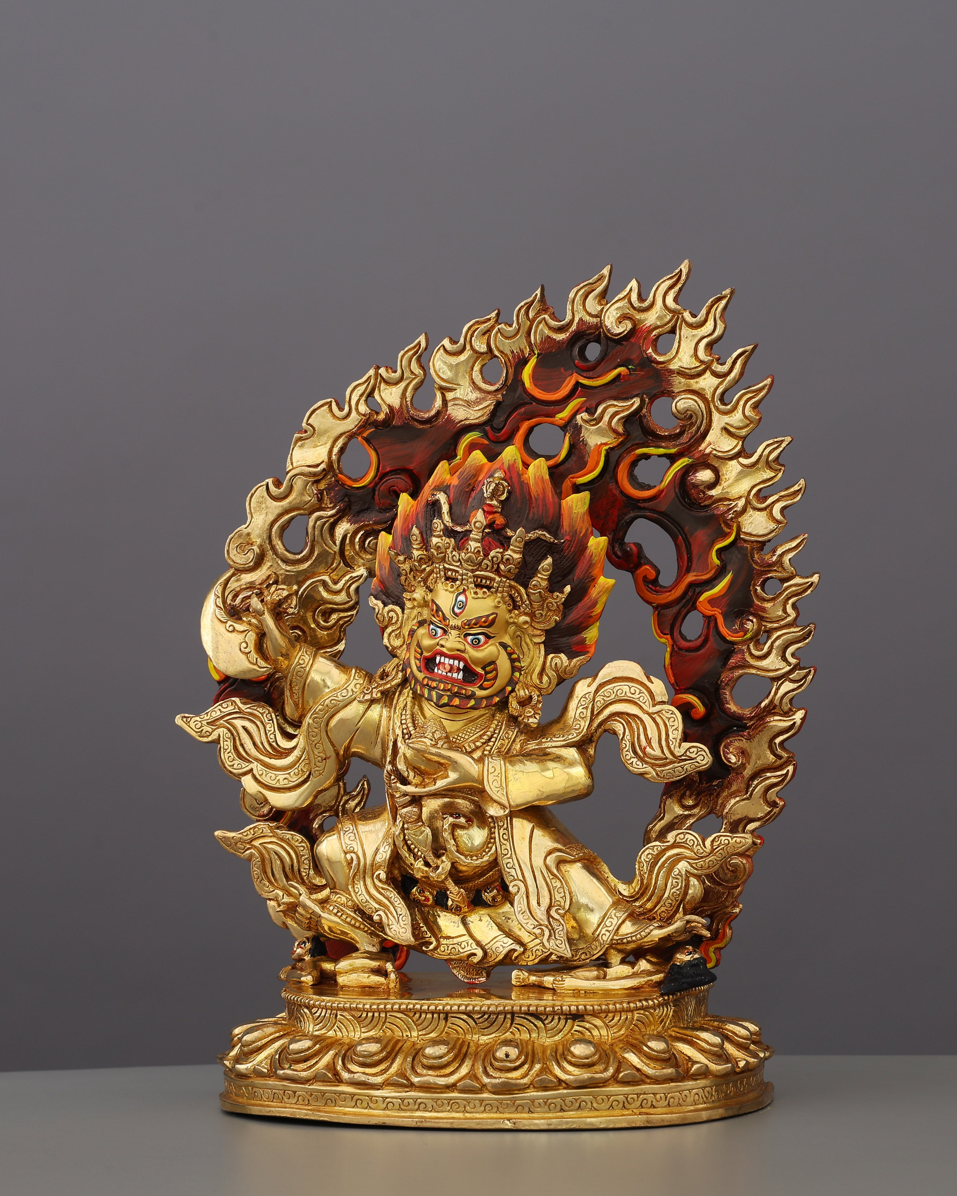 Wrathful Yet Protective | The Kajupa Mahakala Statue That Guards Your Sacred Space