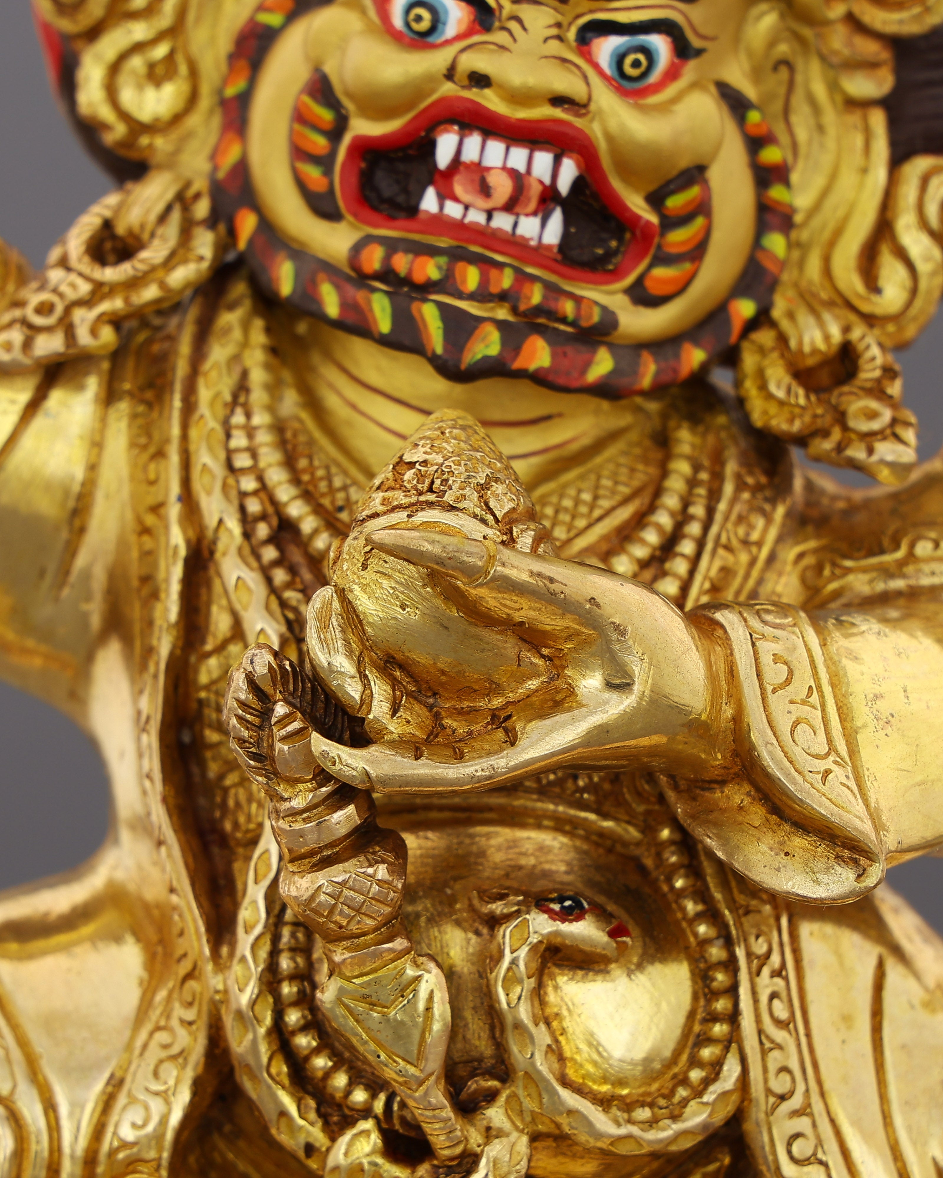 Wrathful Yet Protective | The Kajupa Mahakala Statue That Guards Your Sacred Space